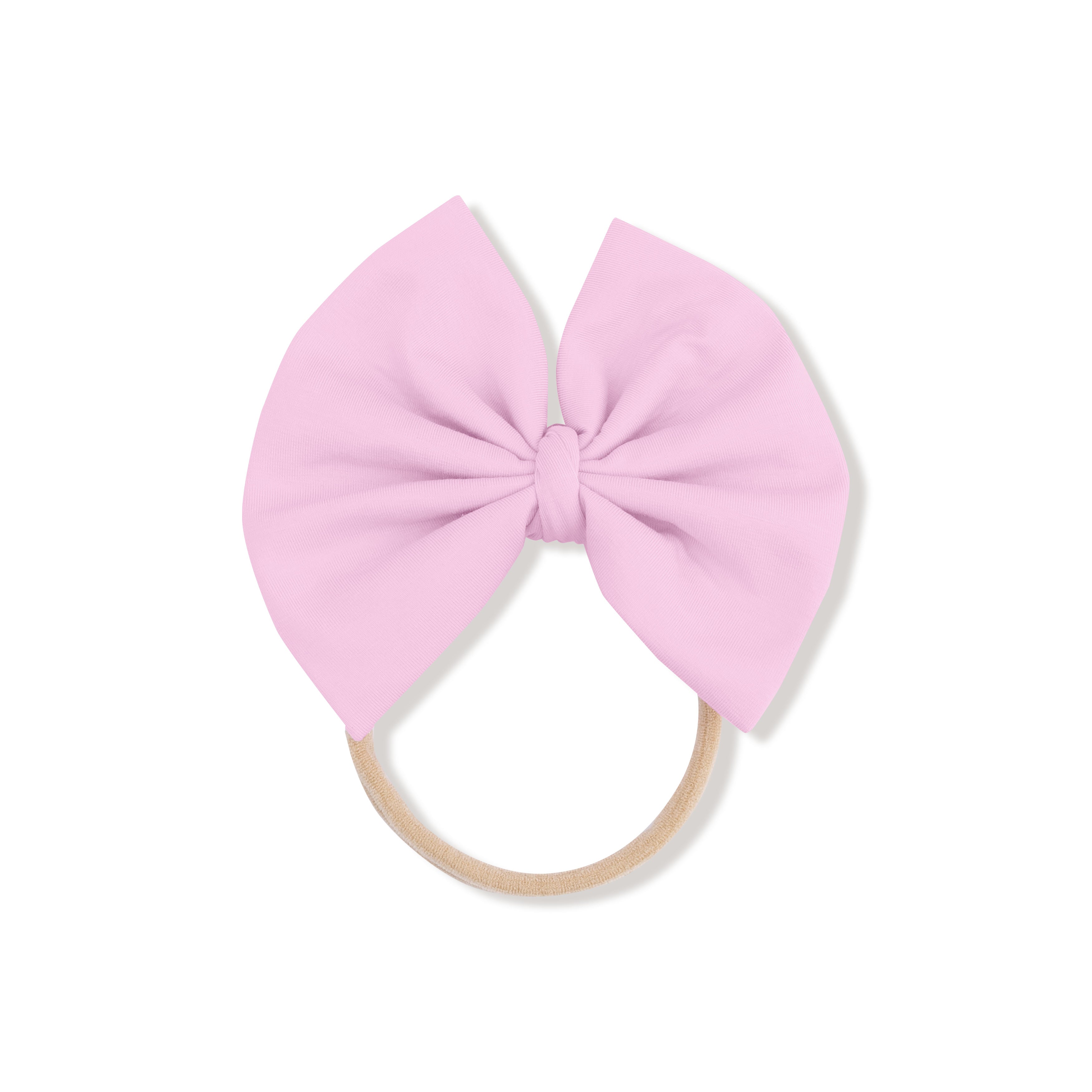 Big Bow On Soft Headband
