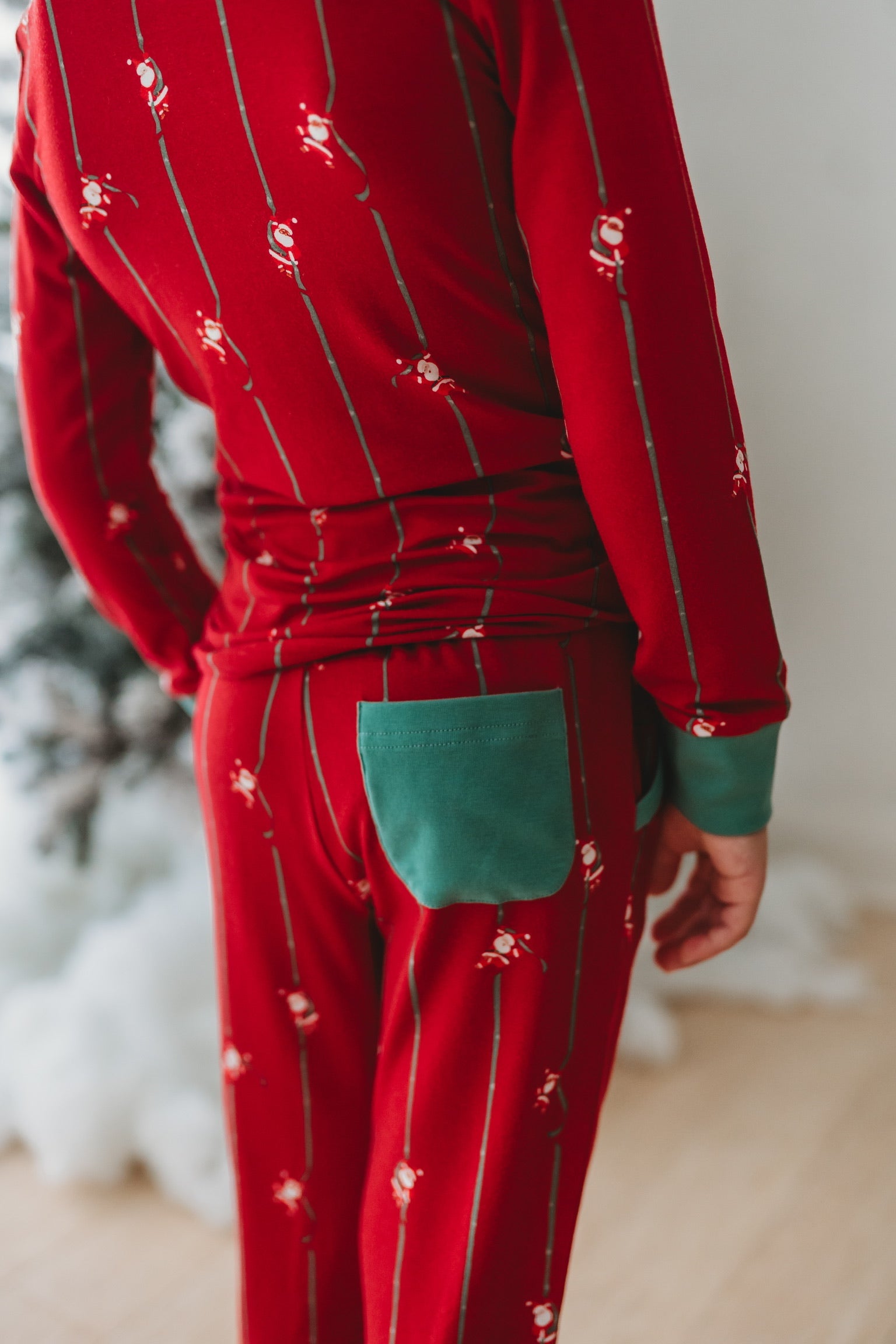 *preorder* Santa's Sleigh Stripes Comfort Set