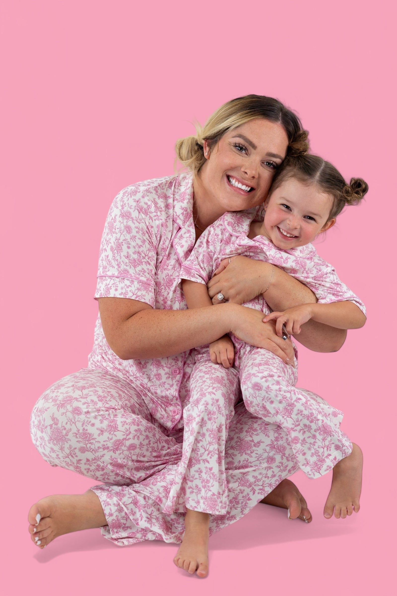 Rosewood Toile Women’s Relaxed Flare Dream Set