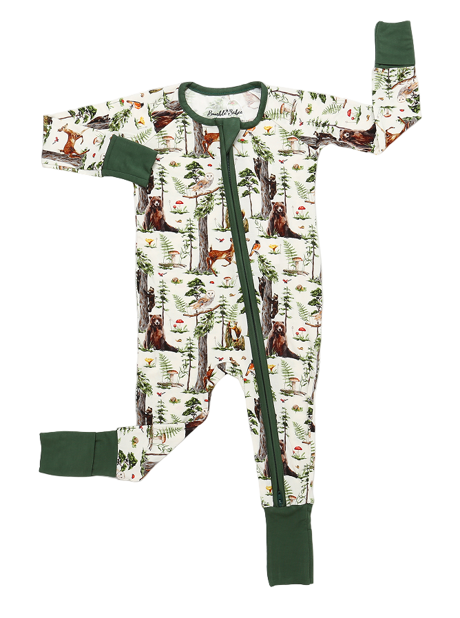 Whimsical Woods Convertible Footie