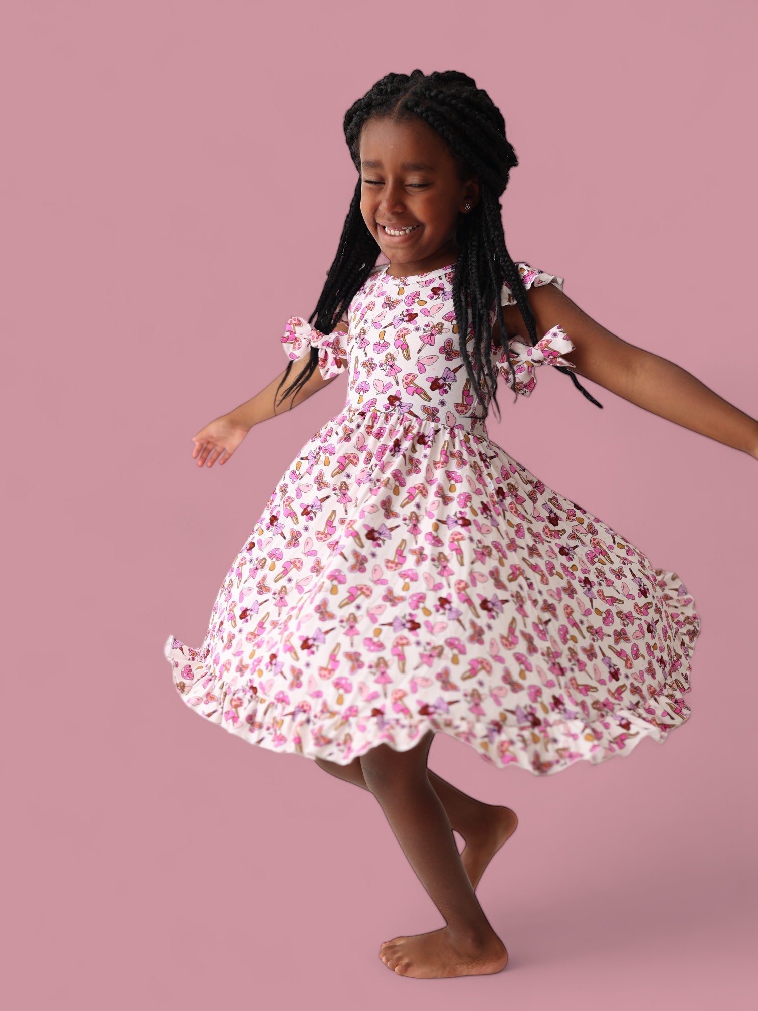 Exclusive Fairy Friends Dream Ruffle Dress