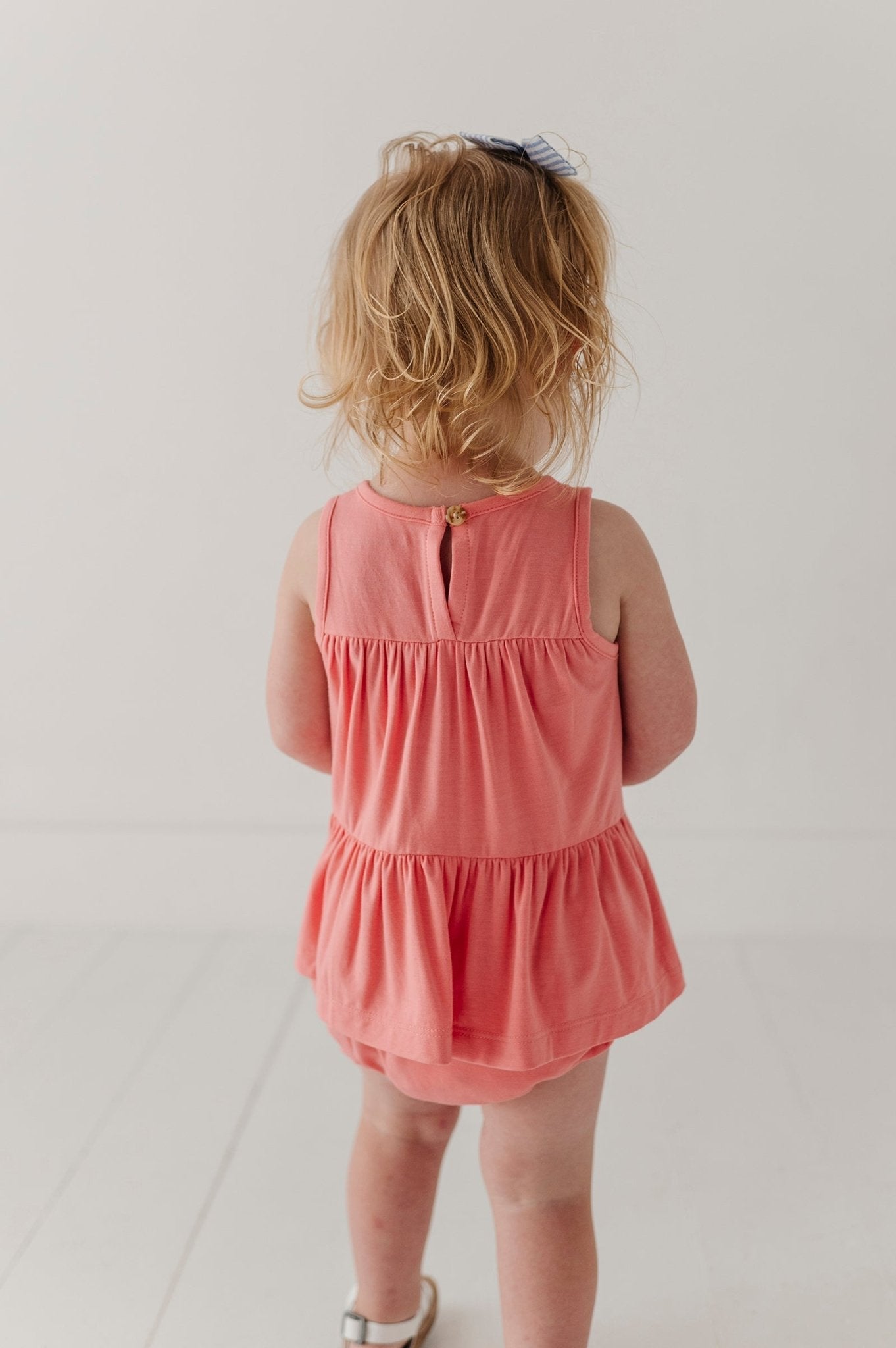 Baby Girl Double Peplum & Bloomer Set