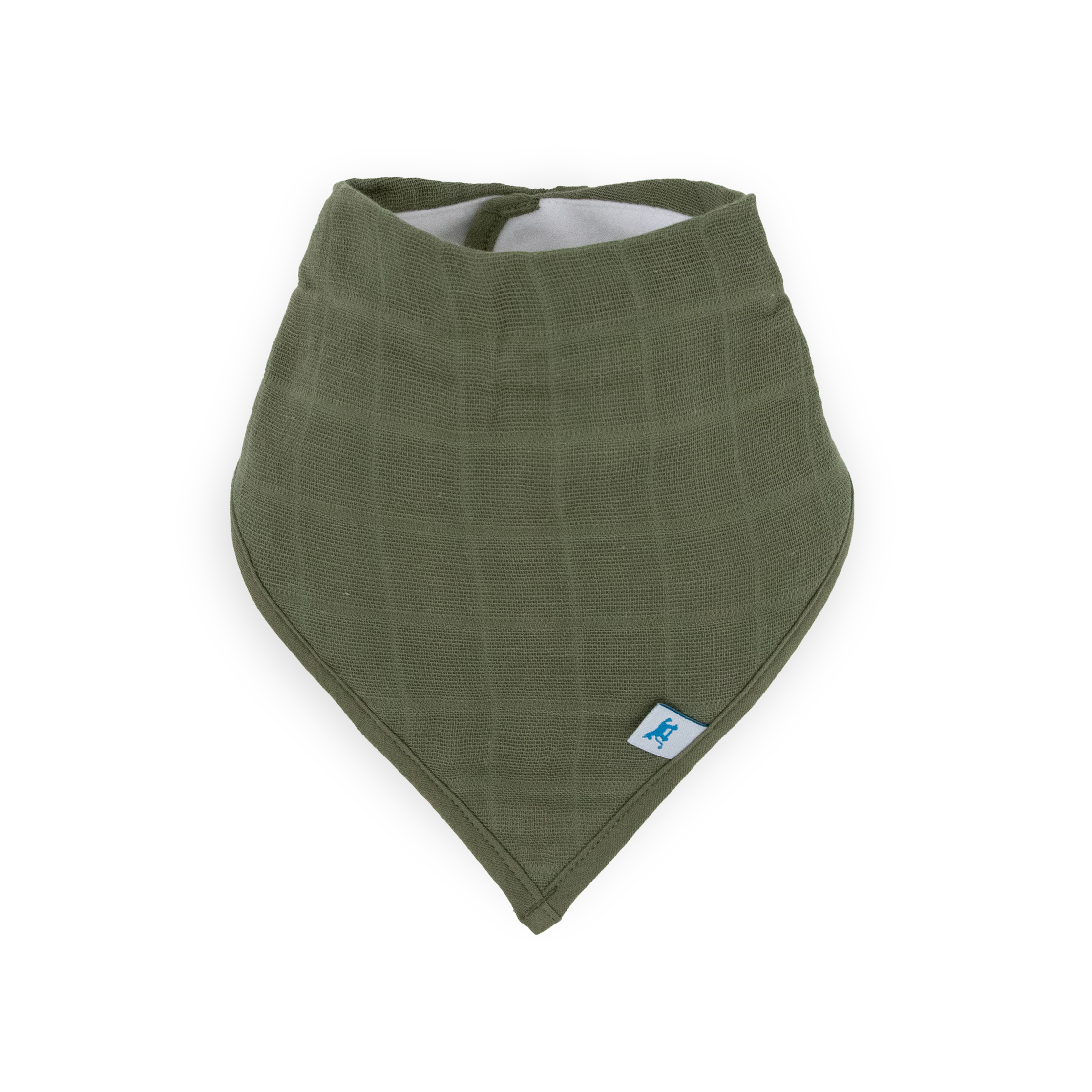 Cotton Muslin + Fleece Bandana Bib 4 Pack - Pressed Petals