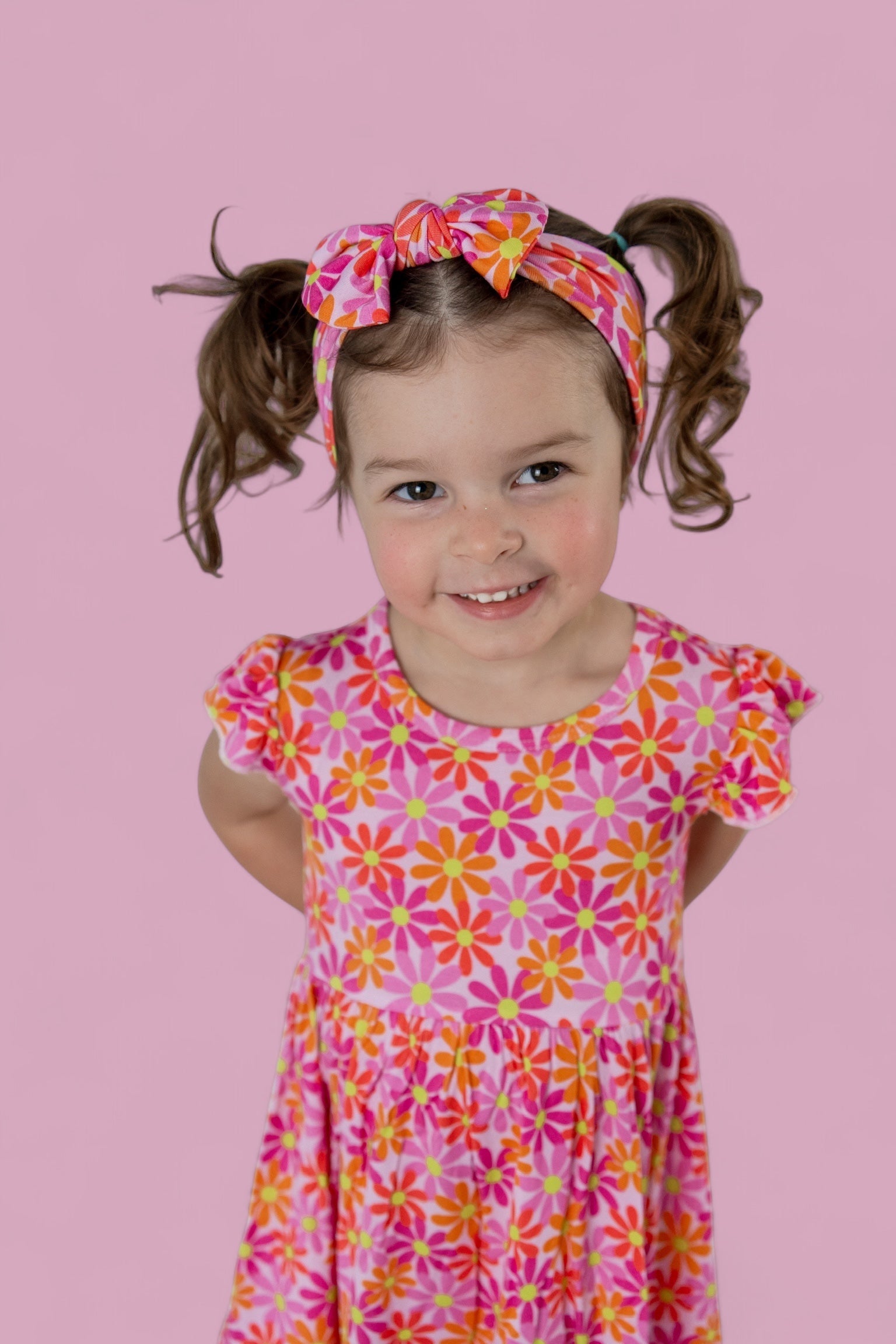 Petal Power Dream Cap Sleeve Ruffle Dress