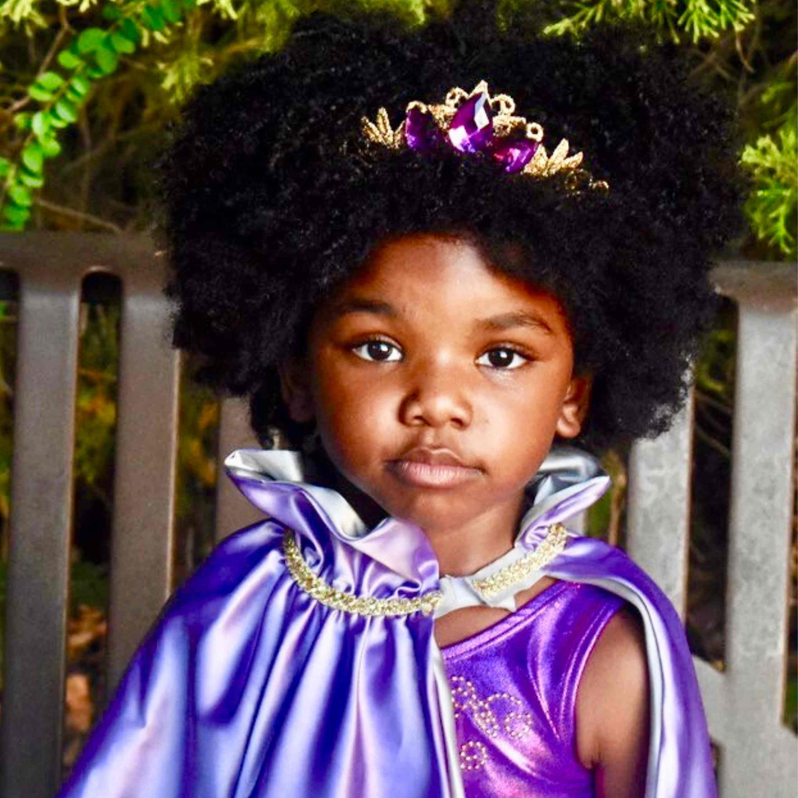 Pure Radiance Princess Crown - Purple