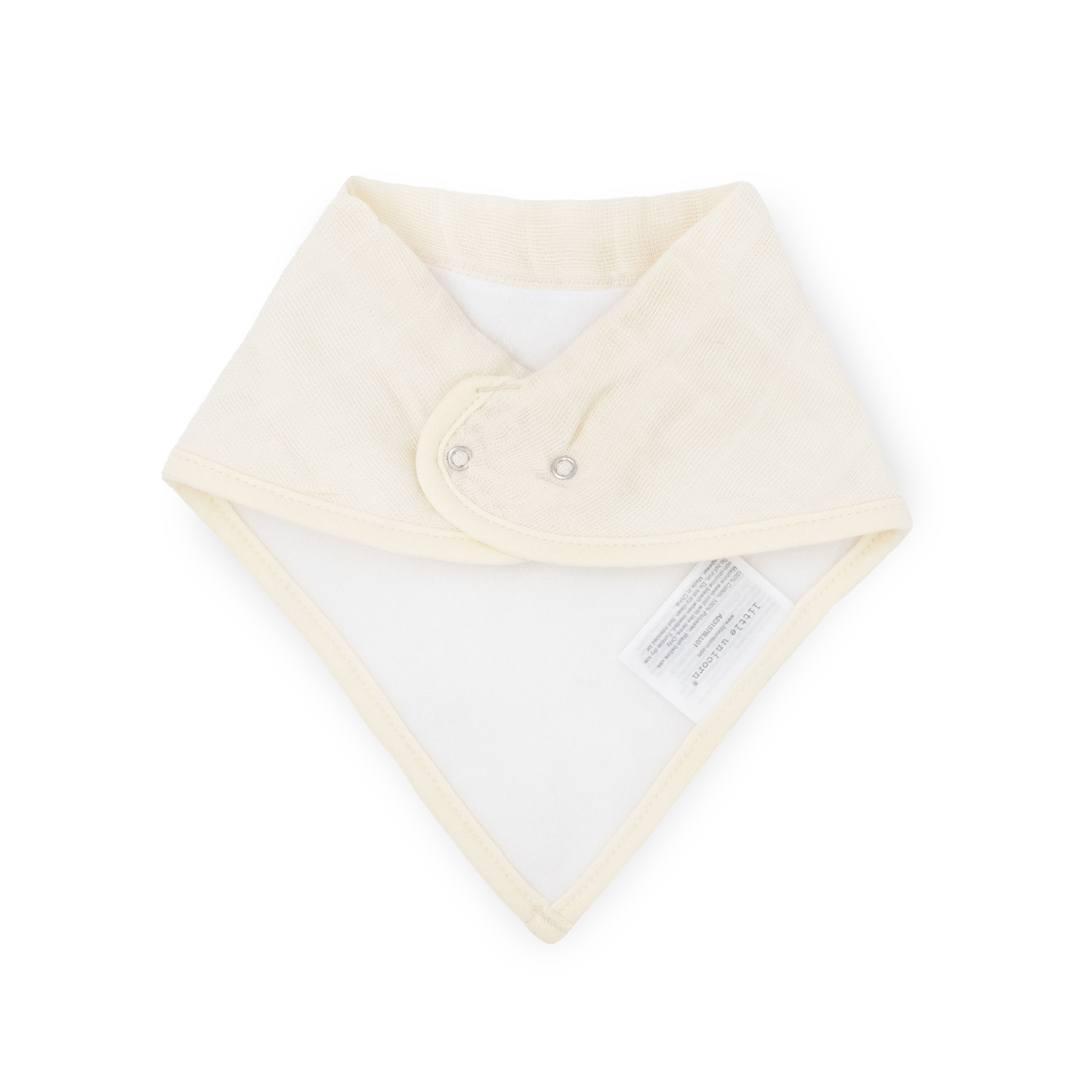 Cotton Muslin + Fleece Bandana Bib 4 Pack - Sea