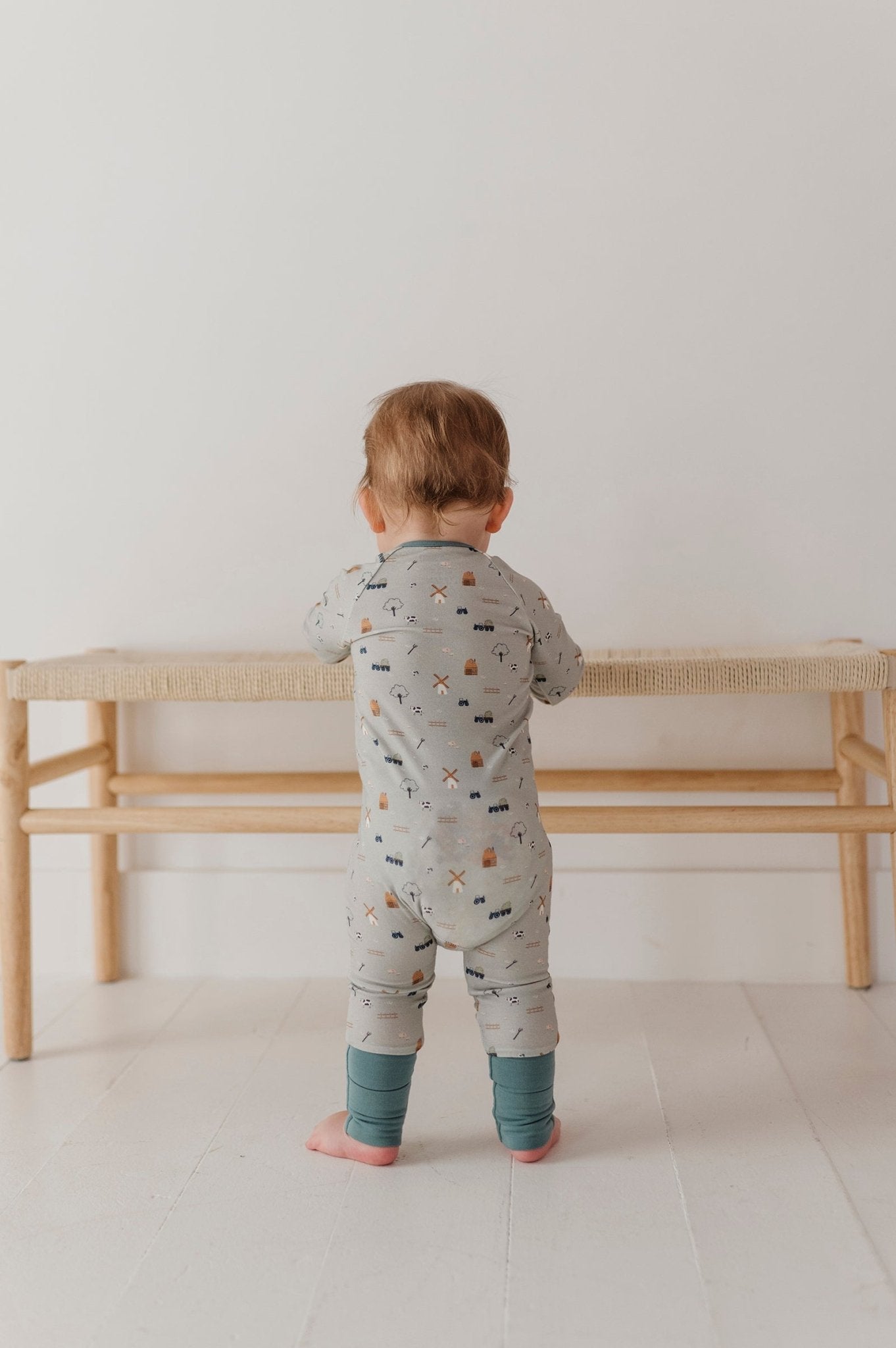 Long Sleeve Zip Romper