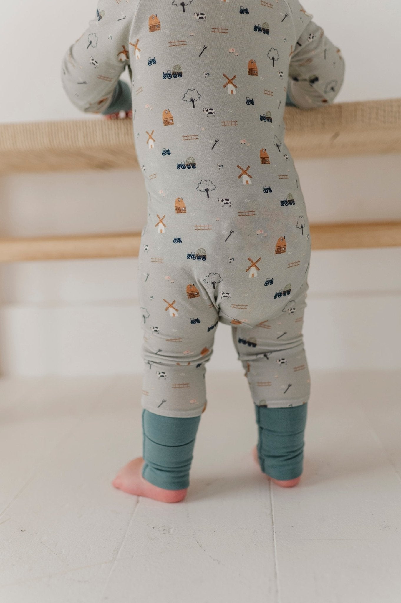 Long Sleeve Zip Romper