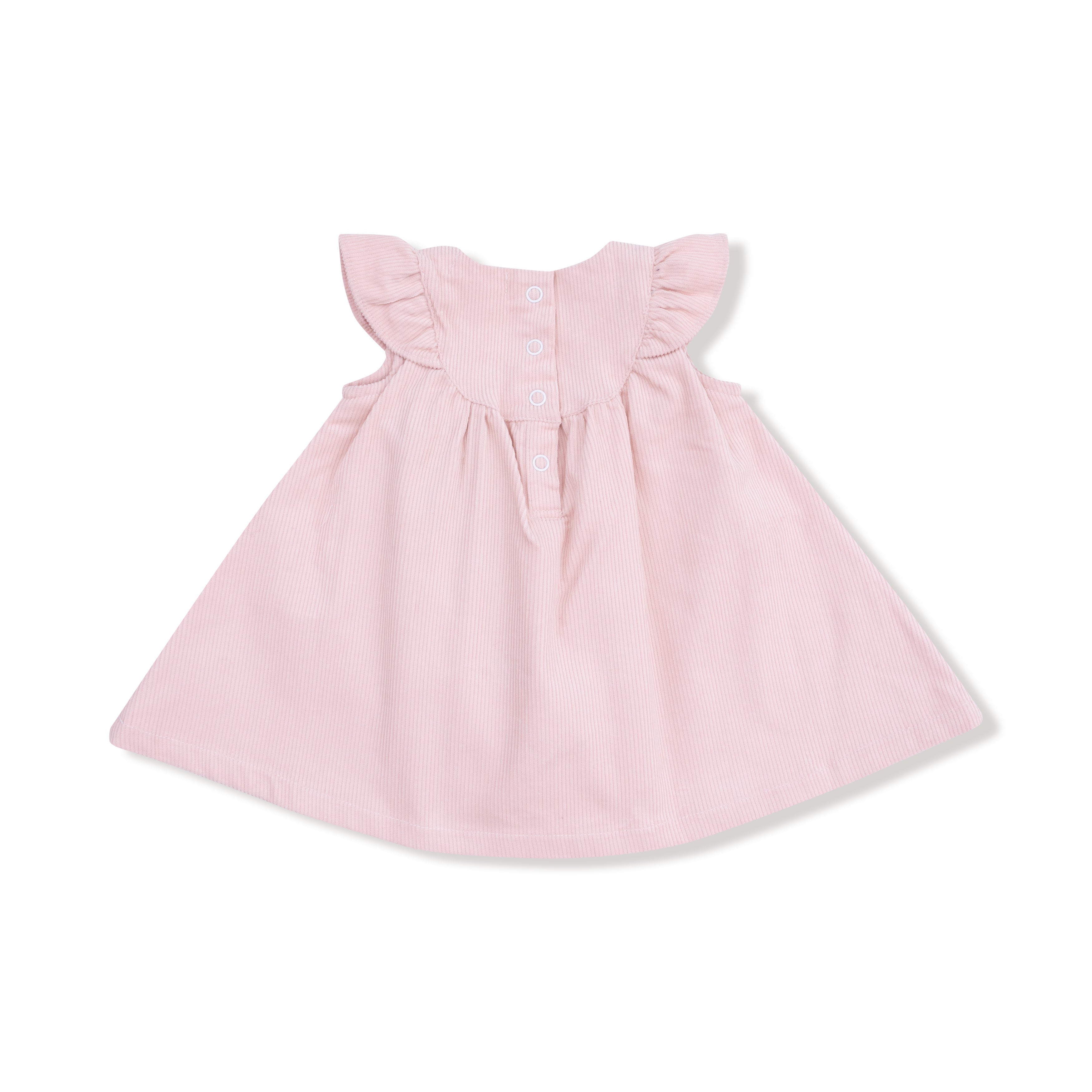Scoop Yoke With Ruffle Dress + Bloomer