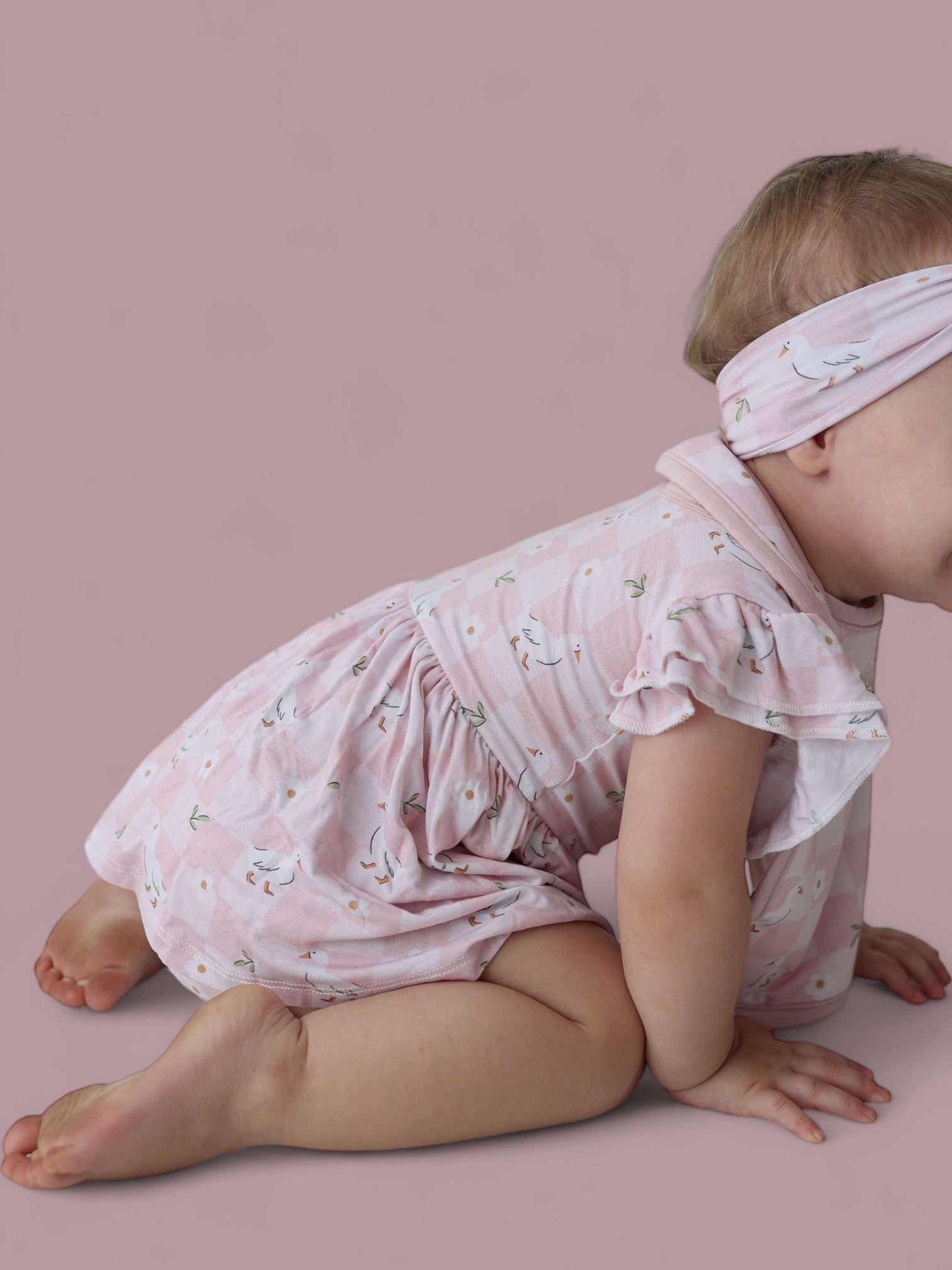 Exclusive Ducks And Daisies Dream Bow