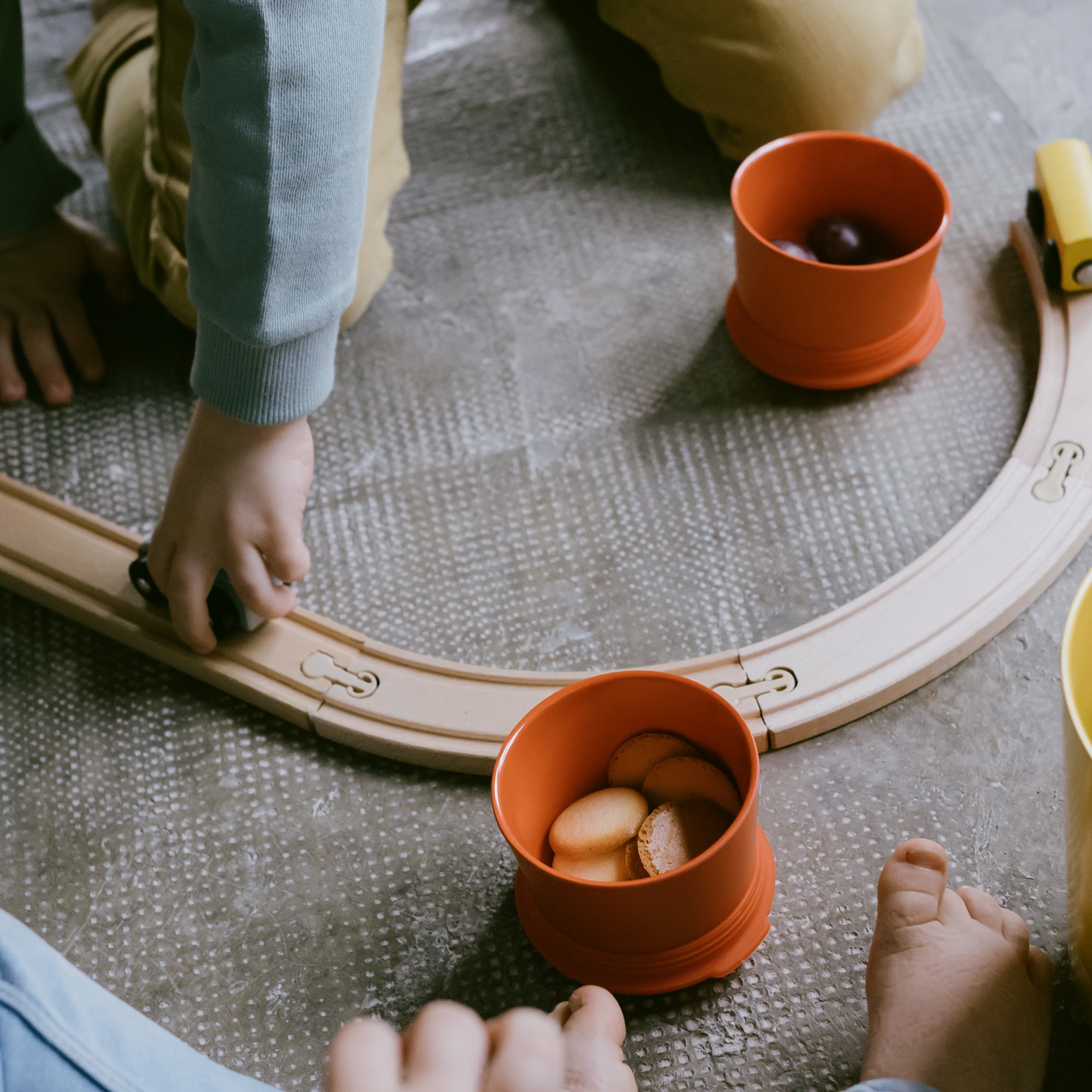 Small Store & Go Food Container - Persimmon - Set Of 2