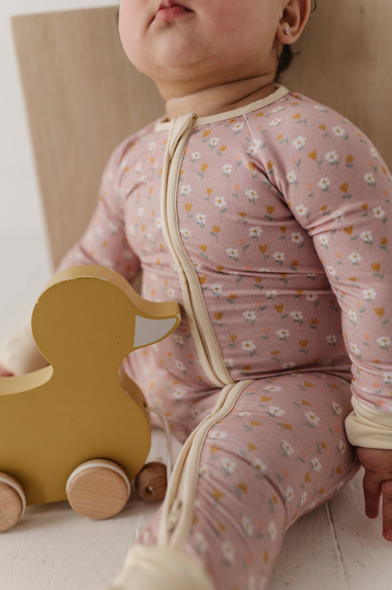 Long Sleeve Zip Romper