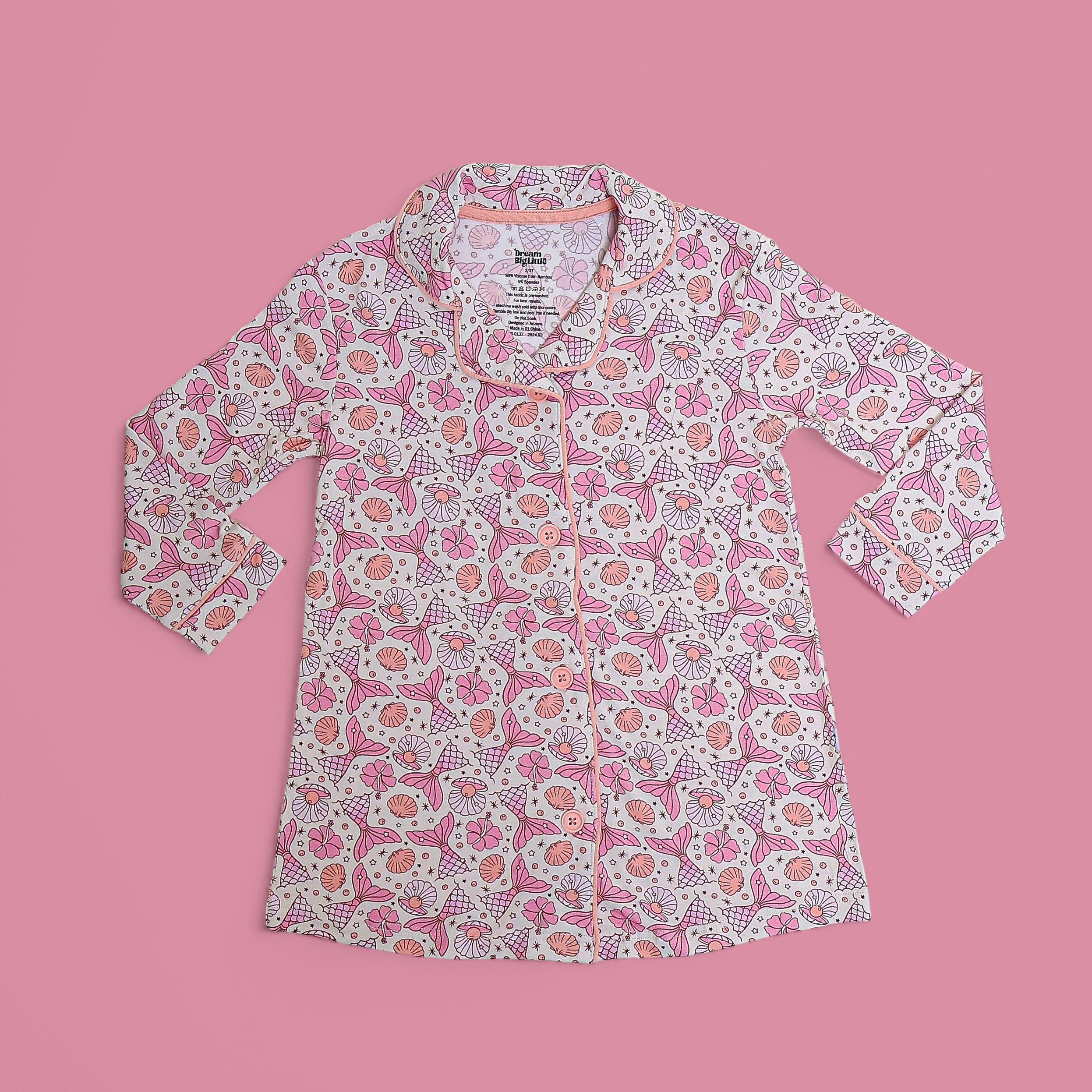 Magical Mermaid Girl's Dream Gown