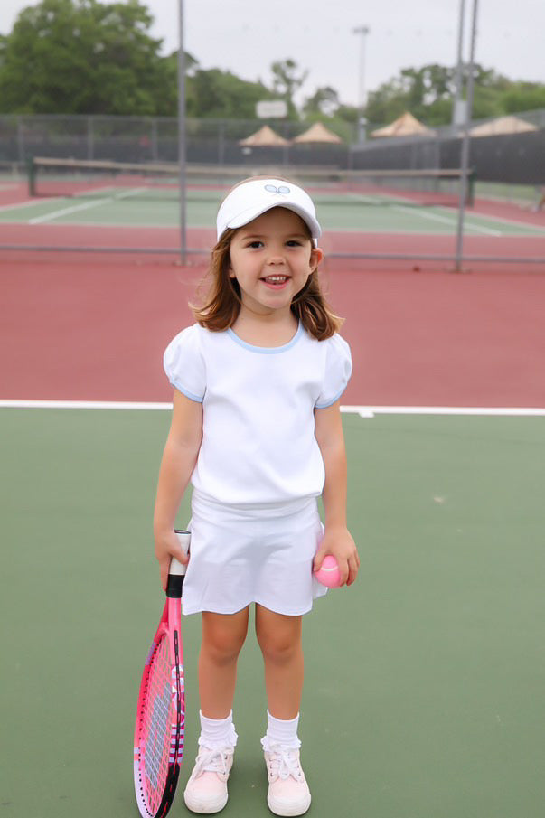 Tennis Bow Visor (youth/junior)