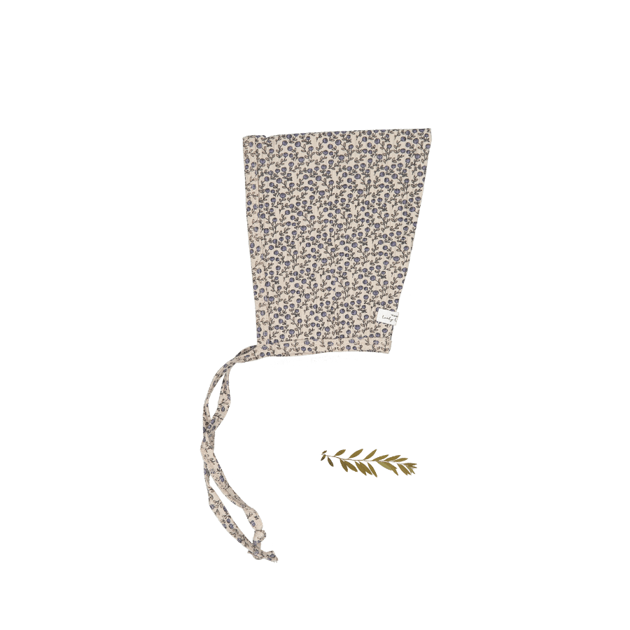 The Printed Pixie Bonnet - Blueberry