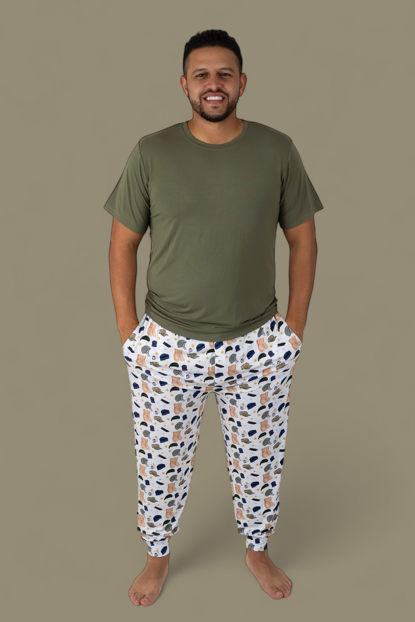 Thank You For Your Service Short Sleeve Men's Dream Jogger Set