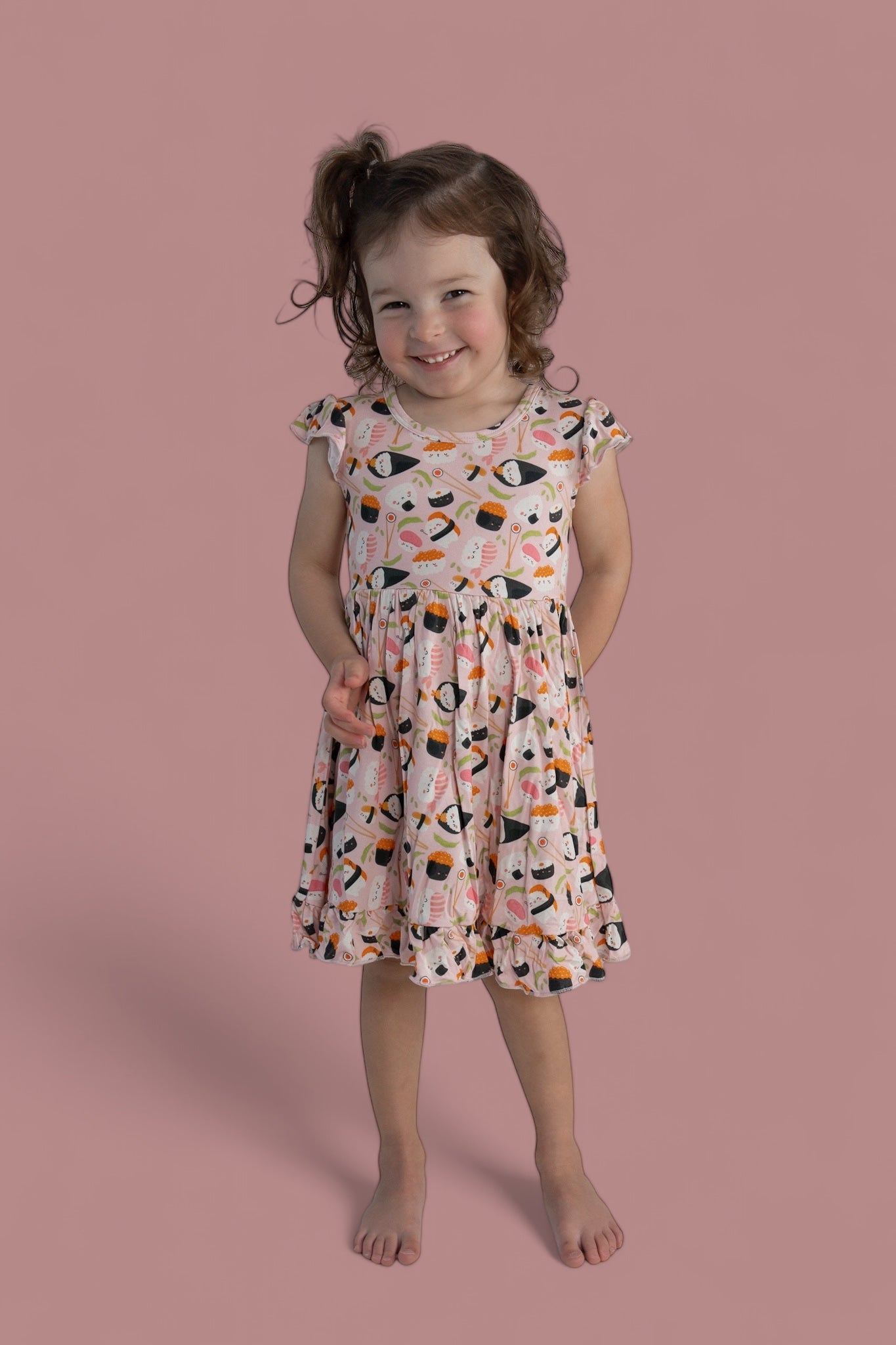 Sweet Pea Sushi Dream Ruffle Dress