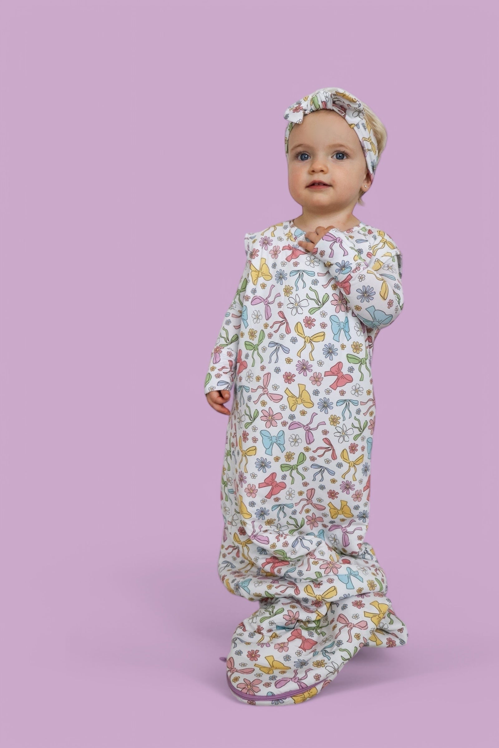 Bow Garden Dream Sleep Sack