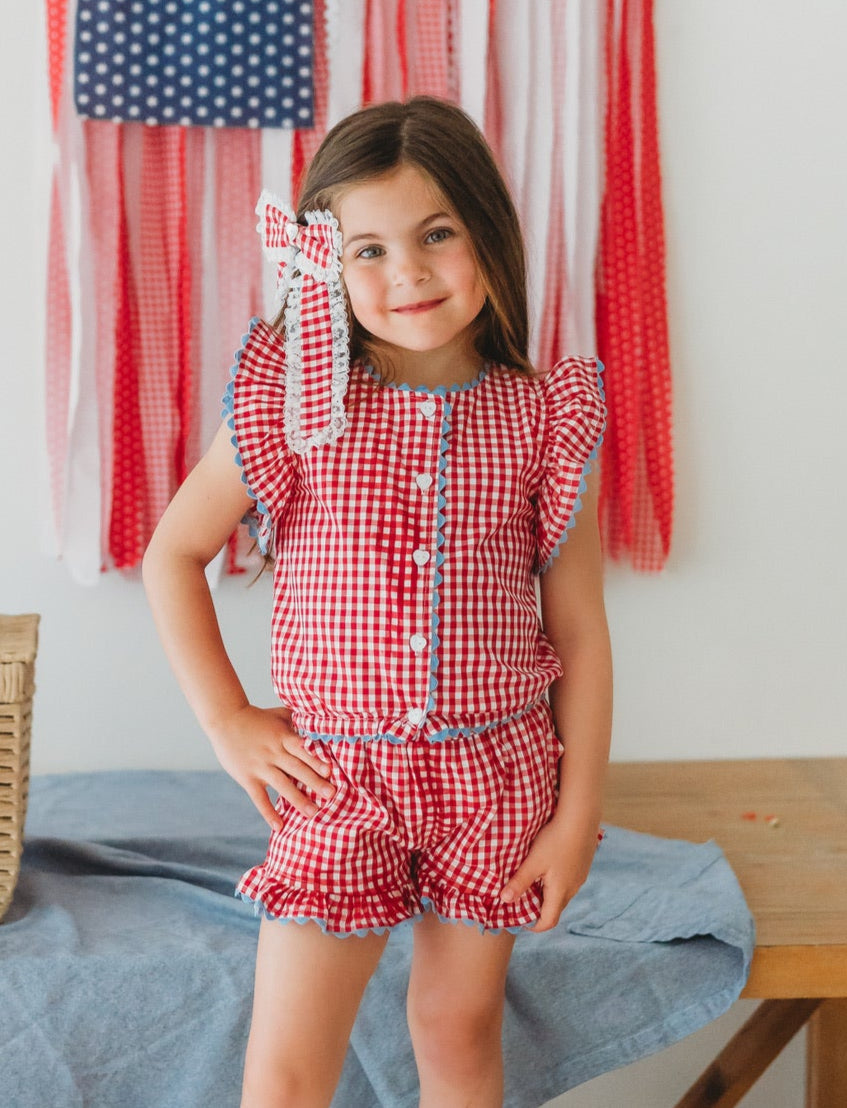 All American Gingham Set
