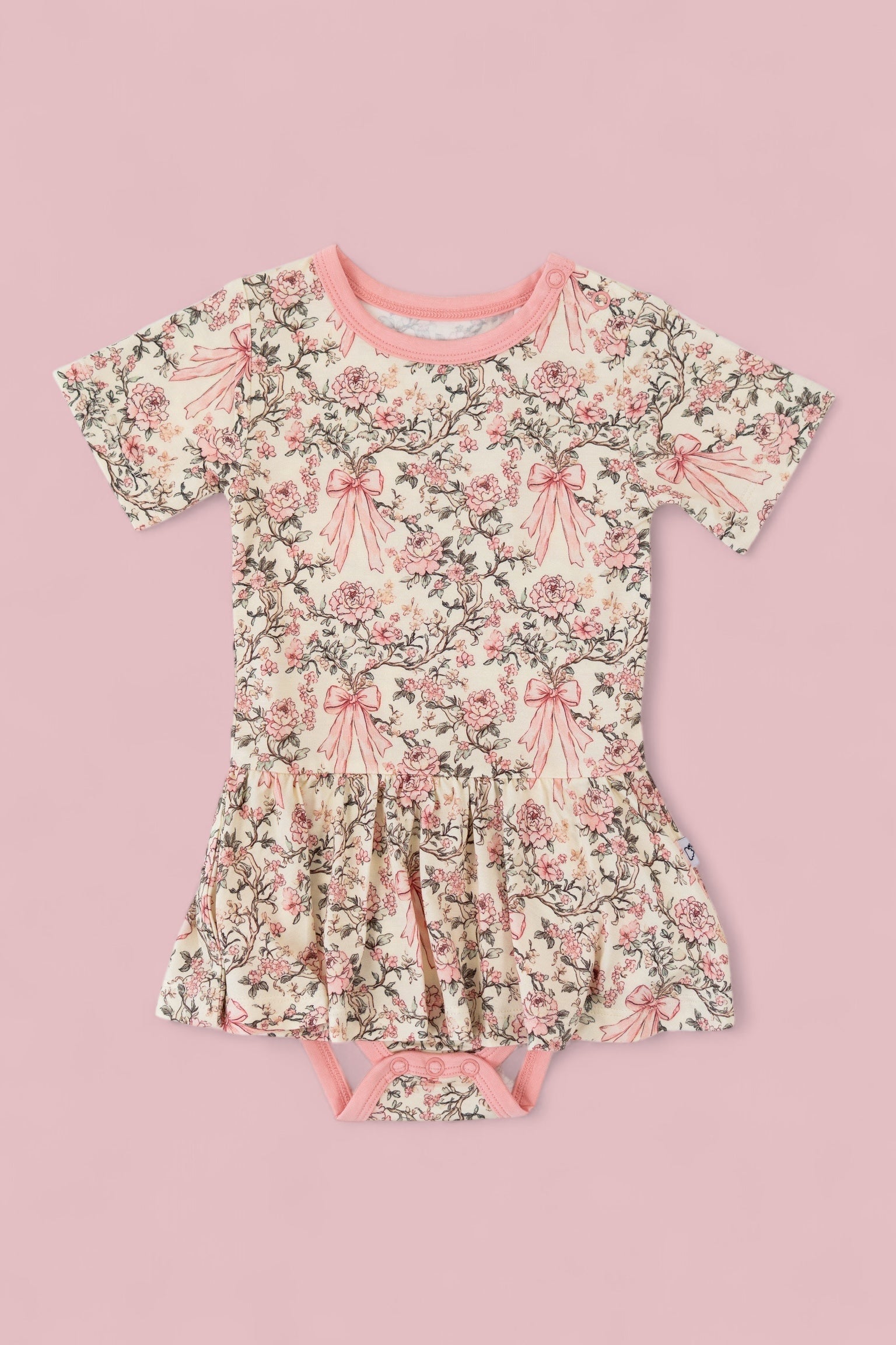 Victorian Bloom Dream Bodysuit Dress