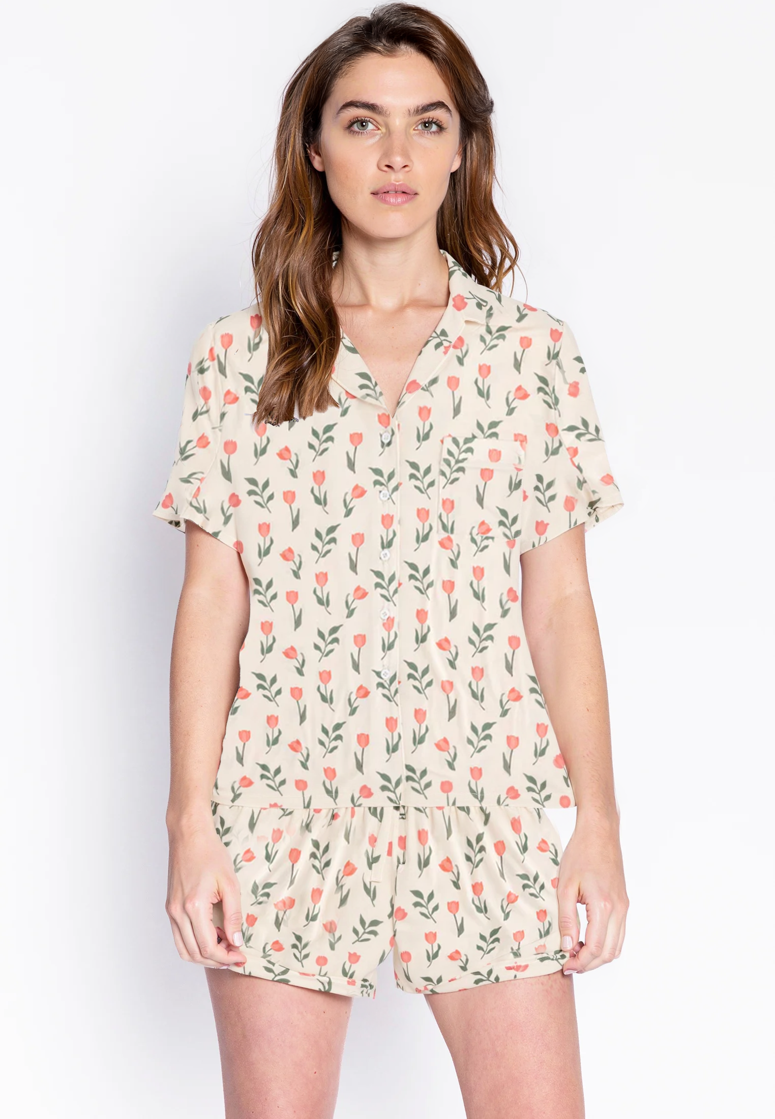 Tulip (women's Short Sleeve Pj)