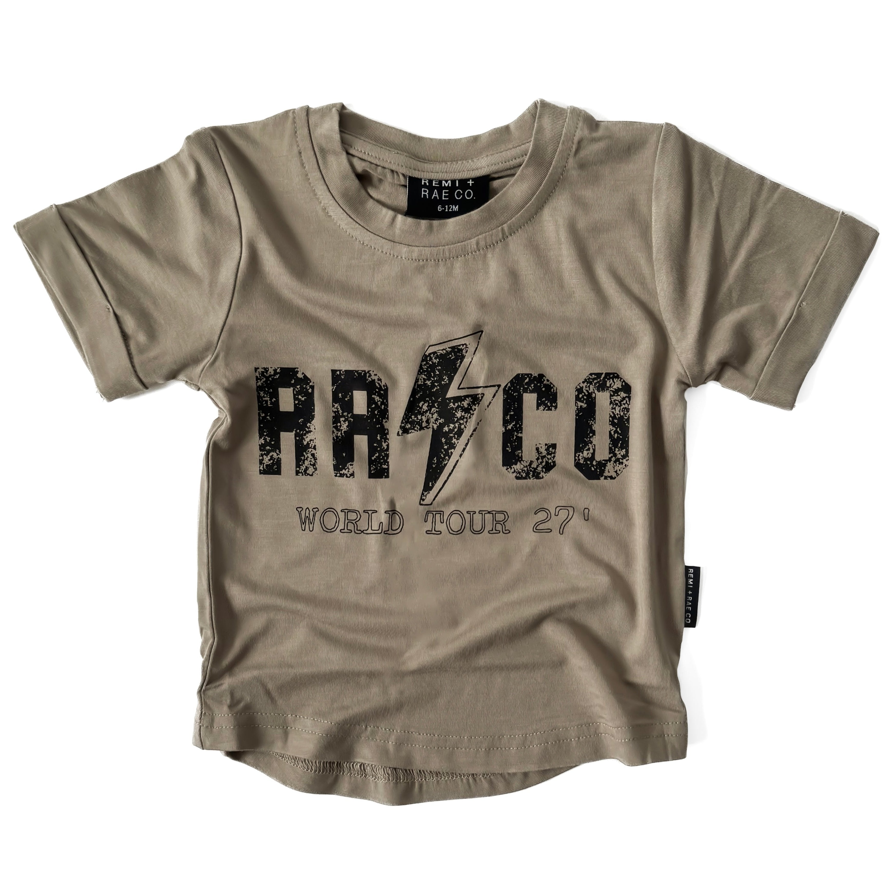 Bamboo Tee - Rrco World Tour 27’ - Dune