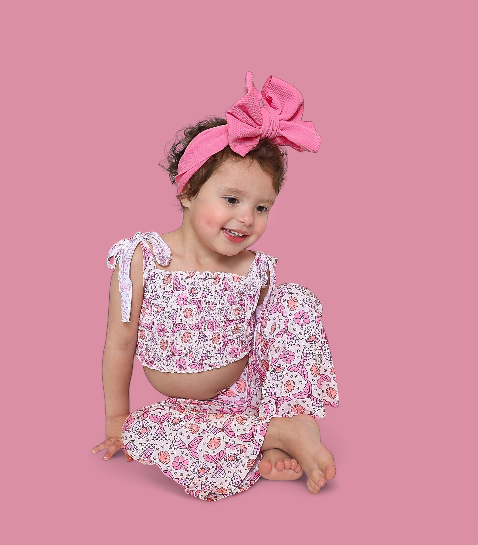 Magical Mermaid Dream Smocked Flare Set