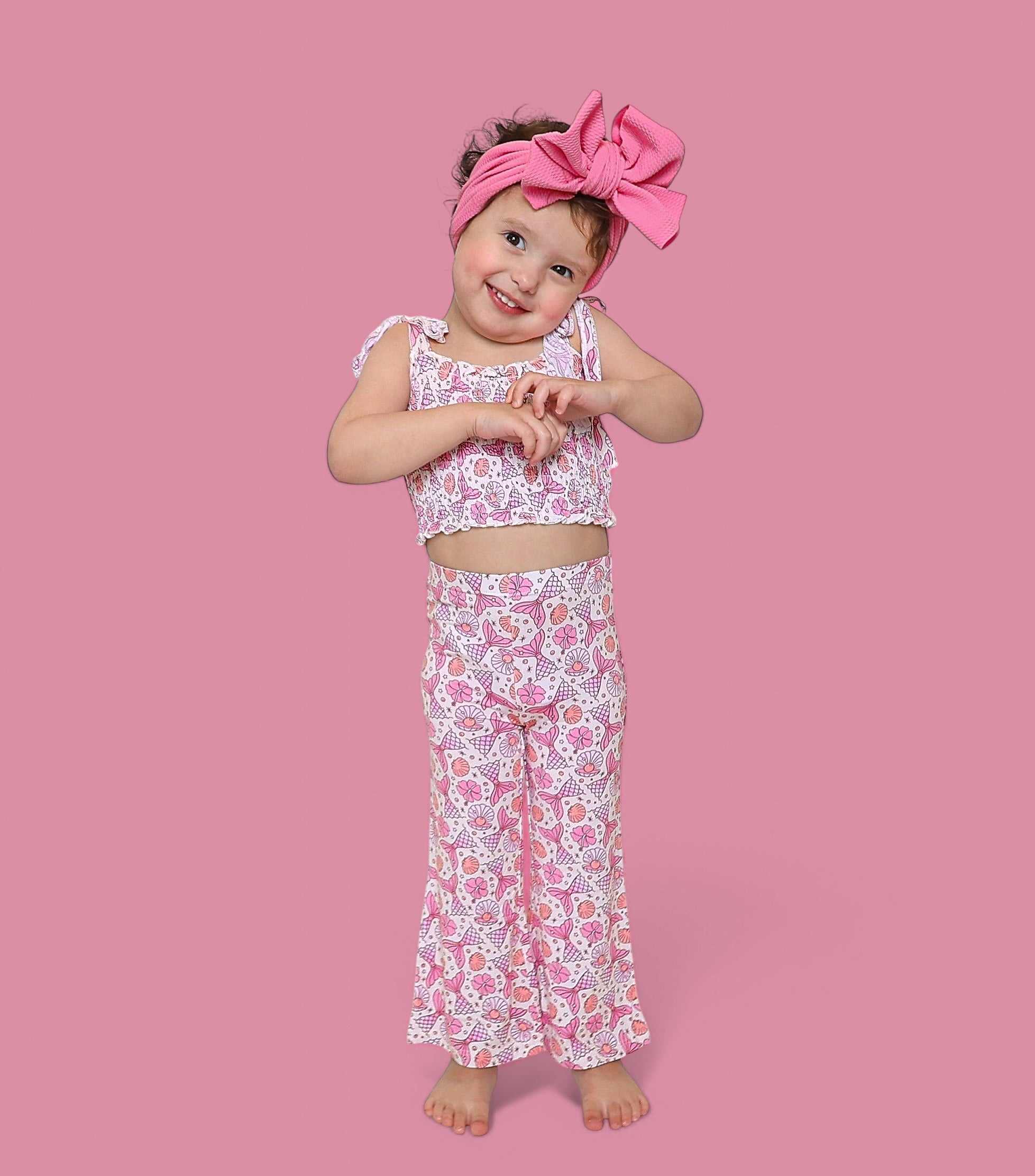 Magical Mermaid Dream Smocked Flare Set