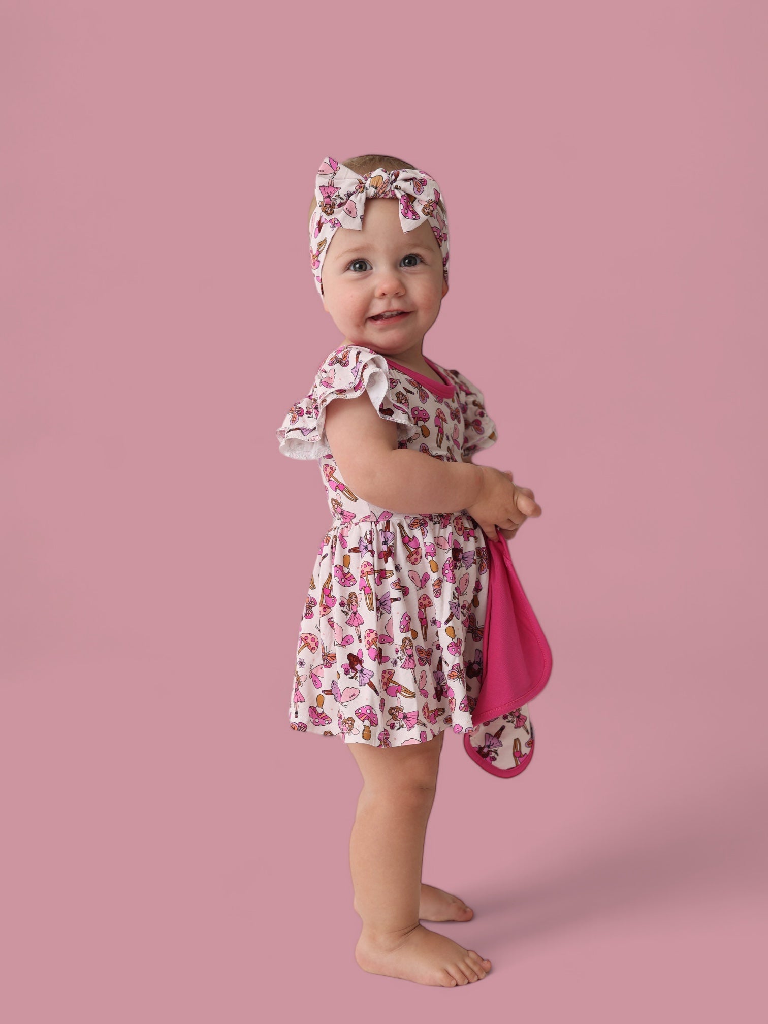 Exclusive Fairy Friends Dream Cap Sleeve Bodysuit Dress