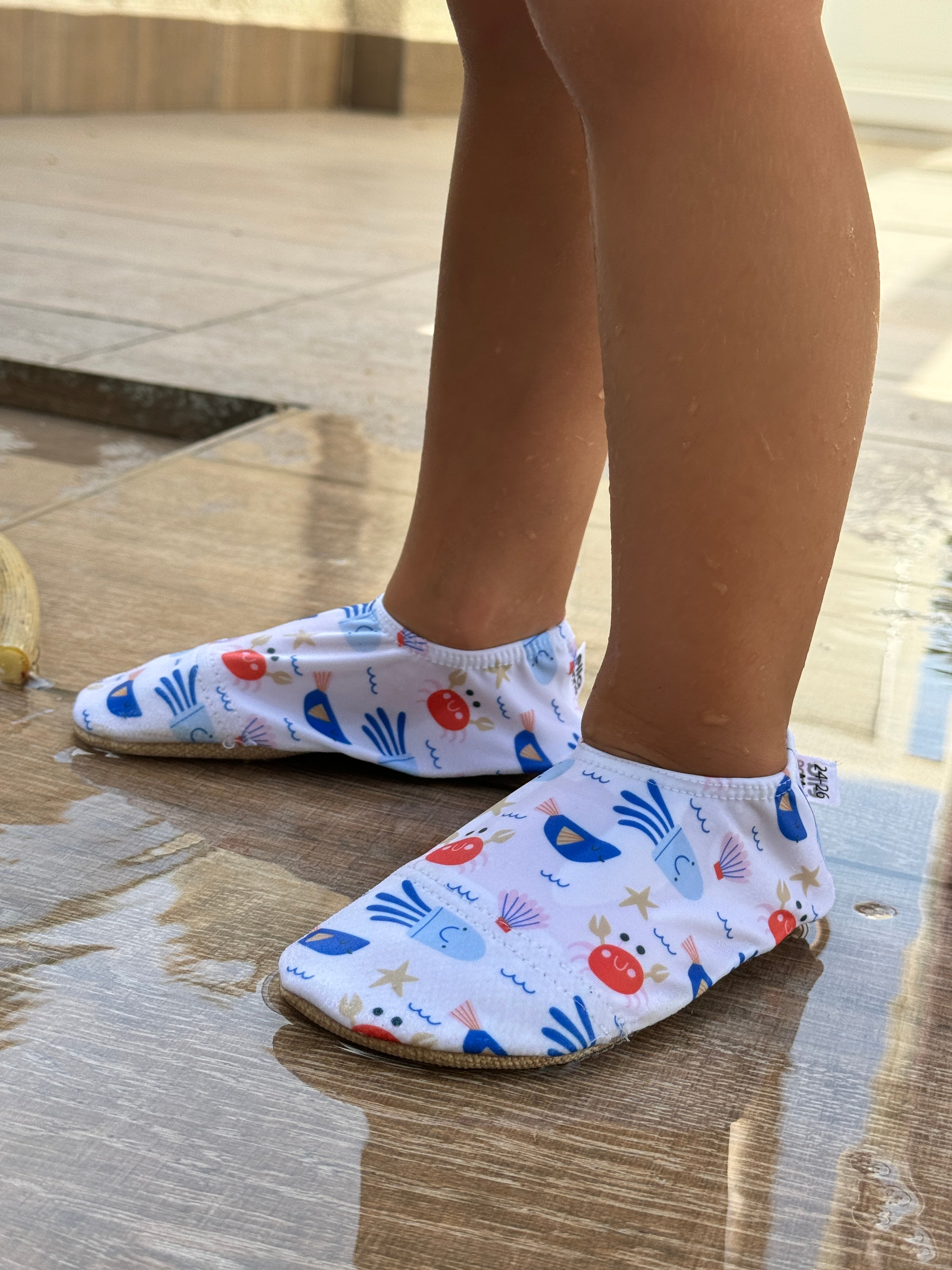 Non-slip Sole, Unisex Baby, Children's Sea Shoes, Pool Booties, Crap