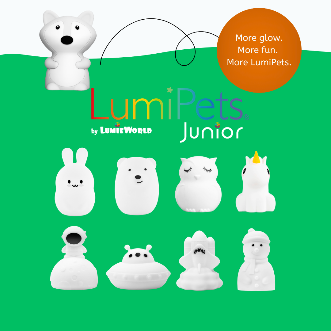Lumipets® Felix The Fox- Children's Touch Night Light Junior