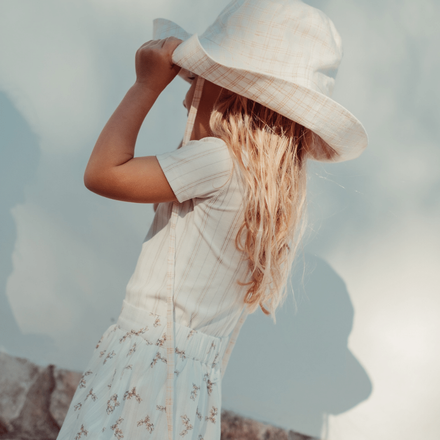 The Printed Short - Mist Stripe