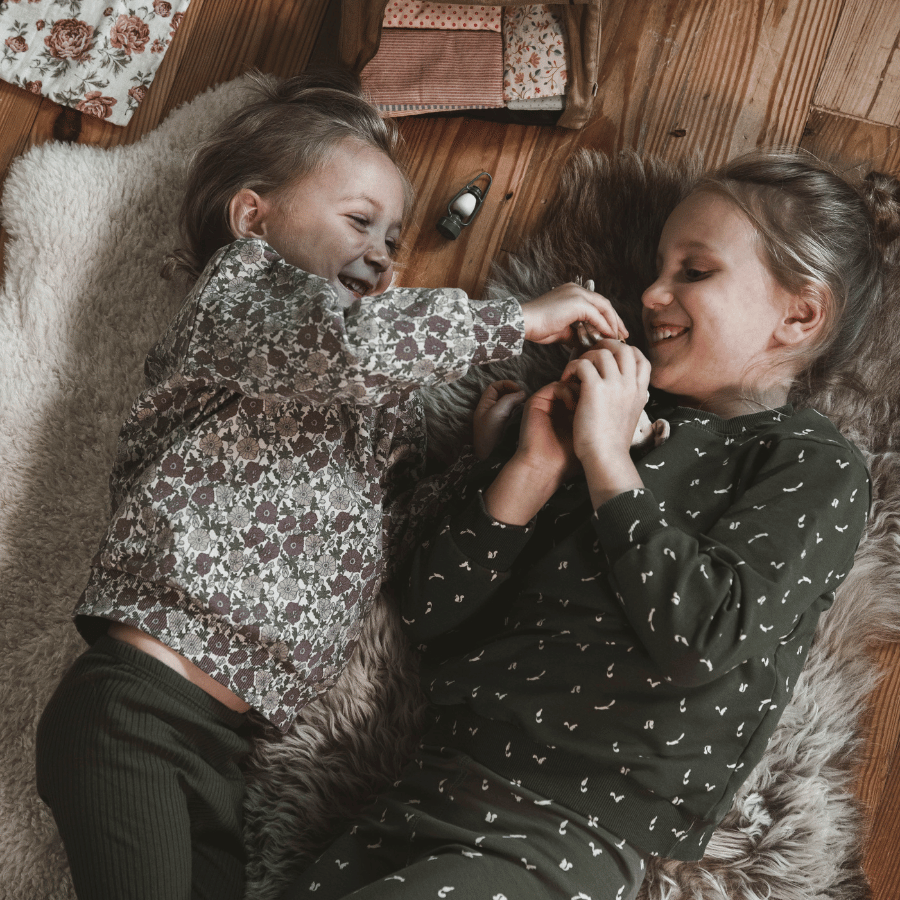 The Printed Long Sleeve Tee - Squirrel