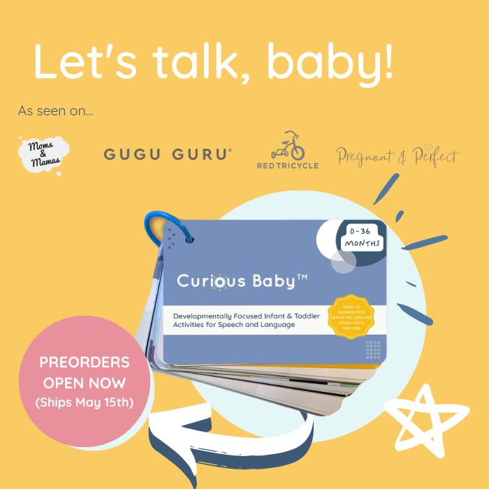 Curious Baby Speech & Language Cards (0-36 Months)