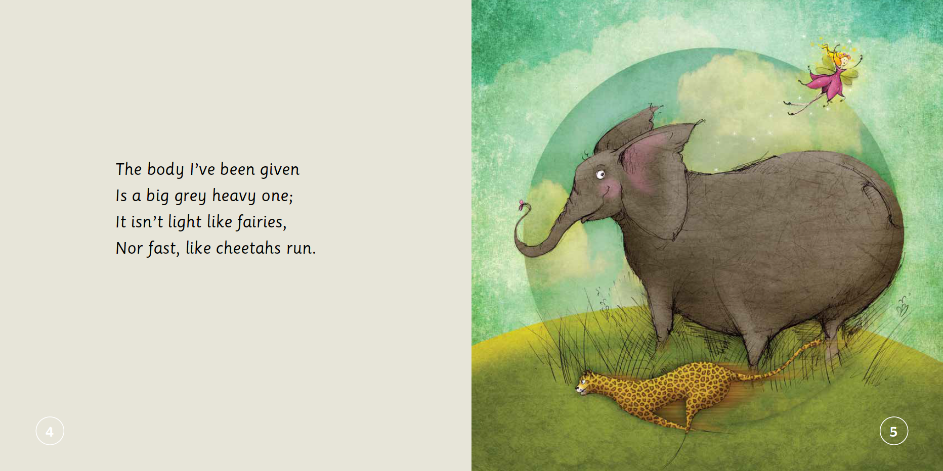 The Elephant Who Tried To Tiptoe: Reminding Children To Love The Body They Have