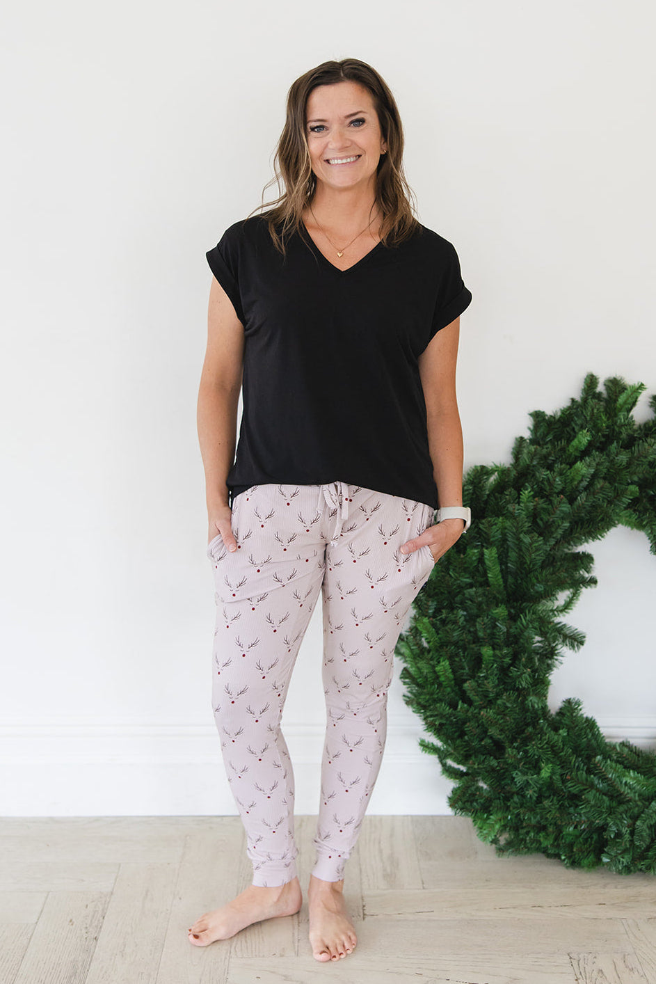 Reindeer Ridge (ribbed) - Women's Jogger