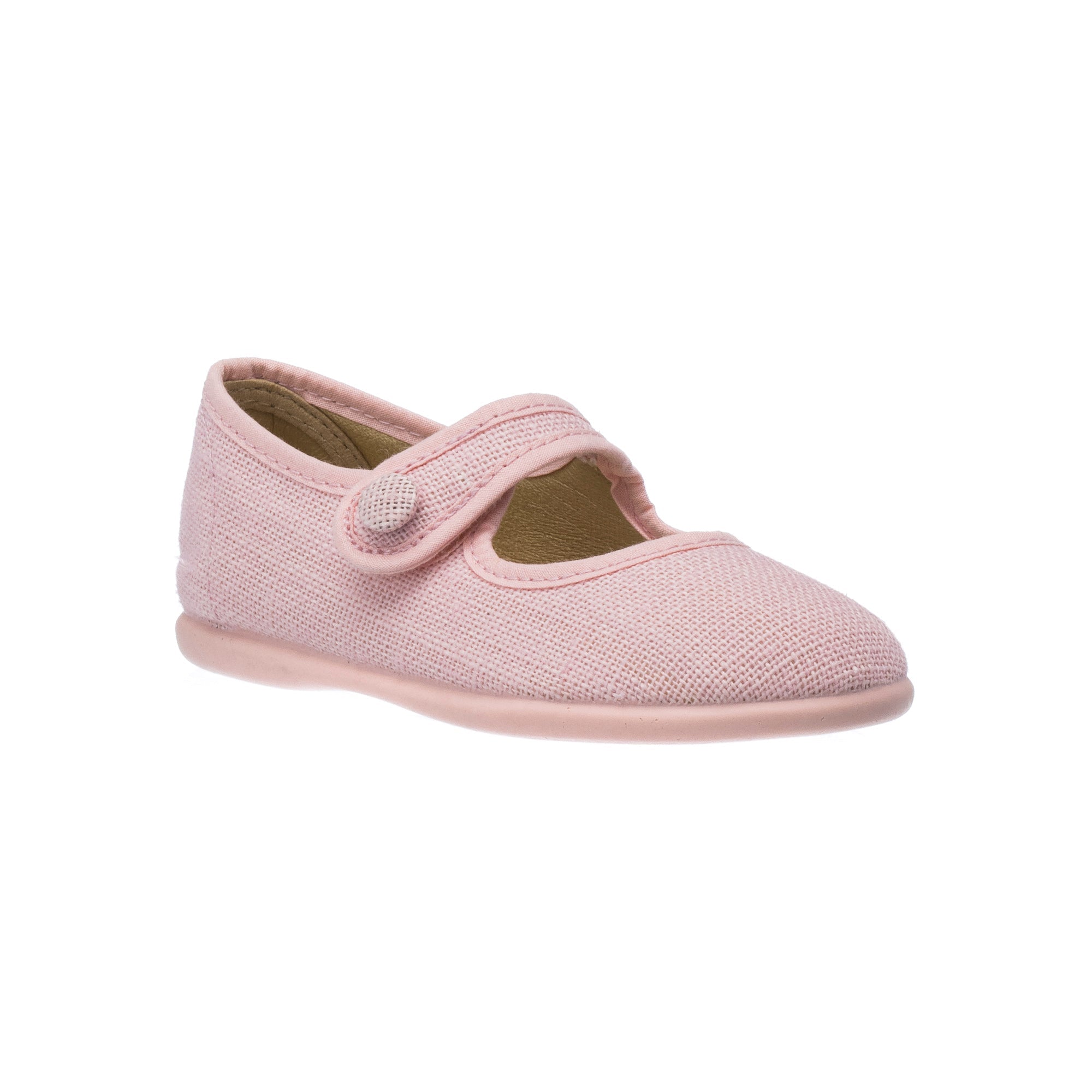 Linen Mary Jane Pink