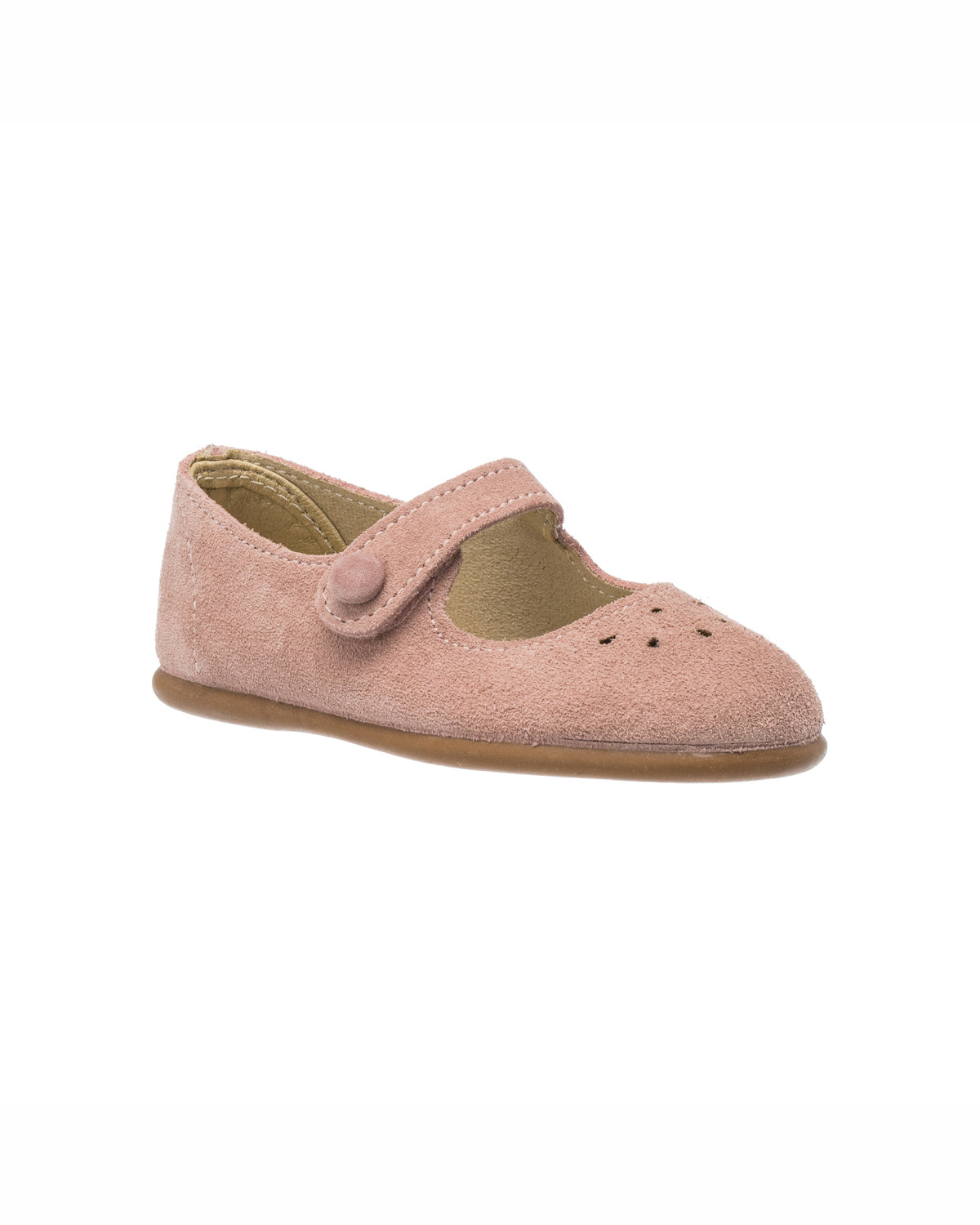 Andi Mary Jane Suede Rose