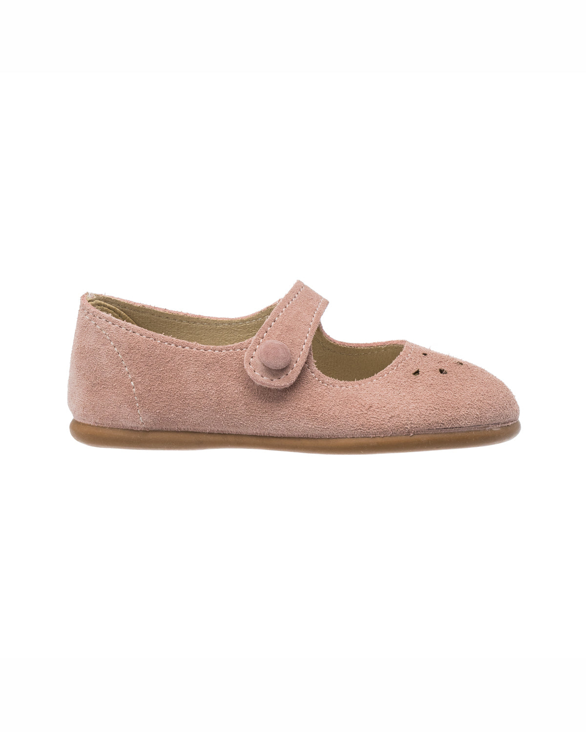Andi Mary Jane Suede Rose