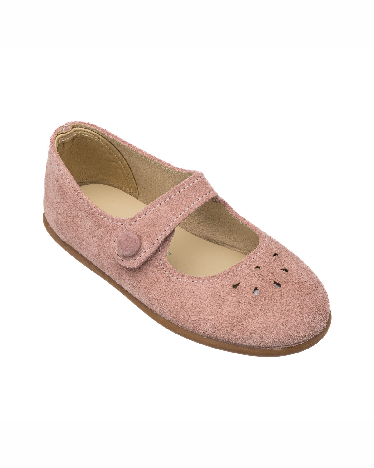 Andi Mary Jane Suede Rose