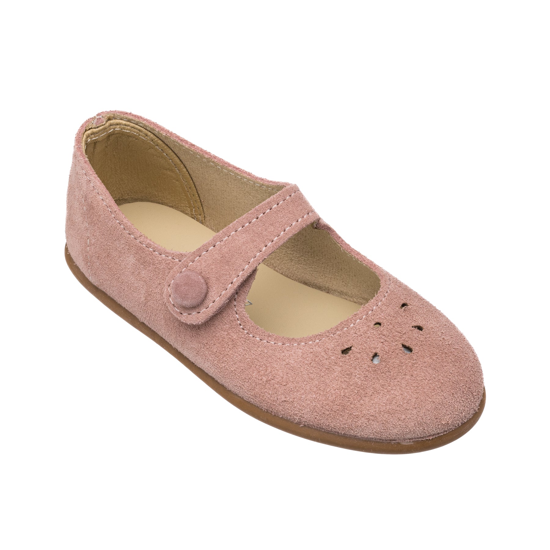 Andi Mary Jane Suede Rose