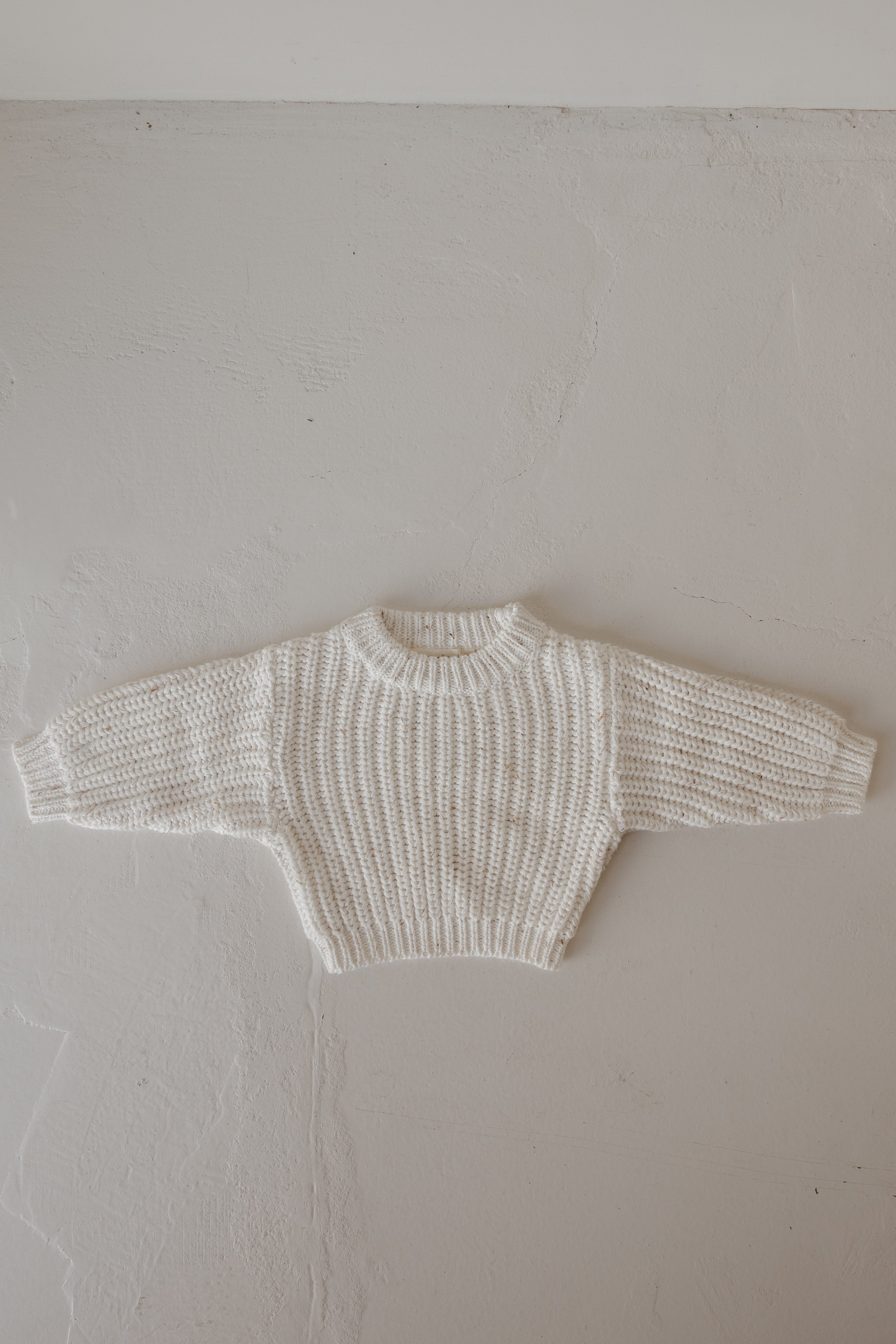 Child Knit Sweater | Cloud Confetti