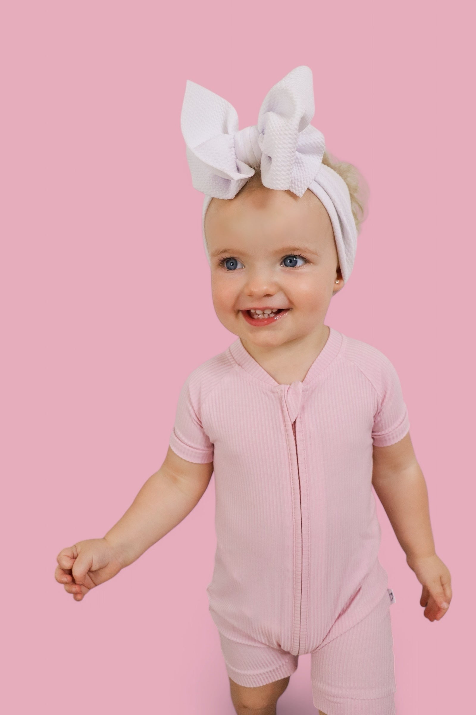 Pink Rose Rib Shortie