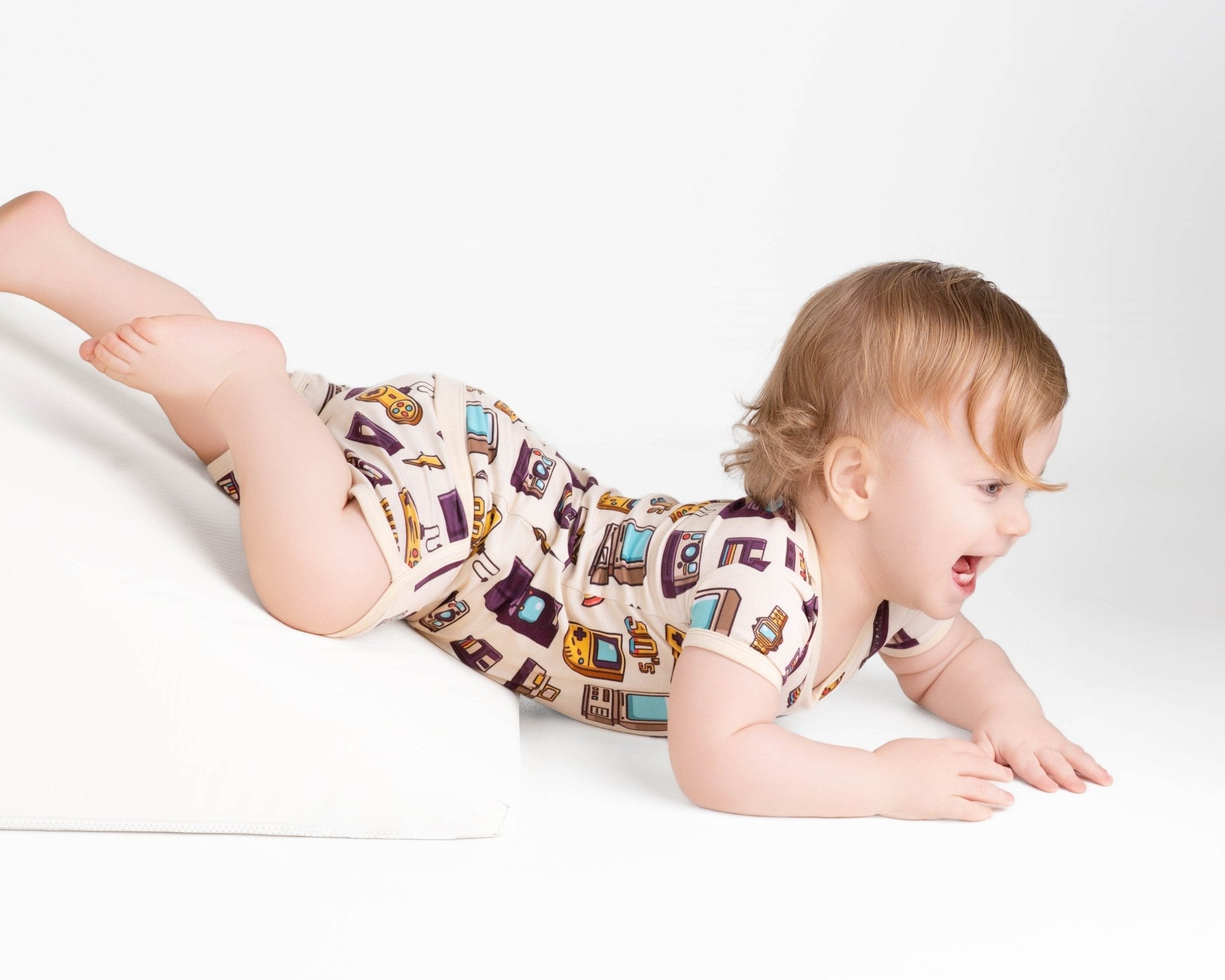 90's Retro Short Pajama Set