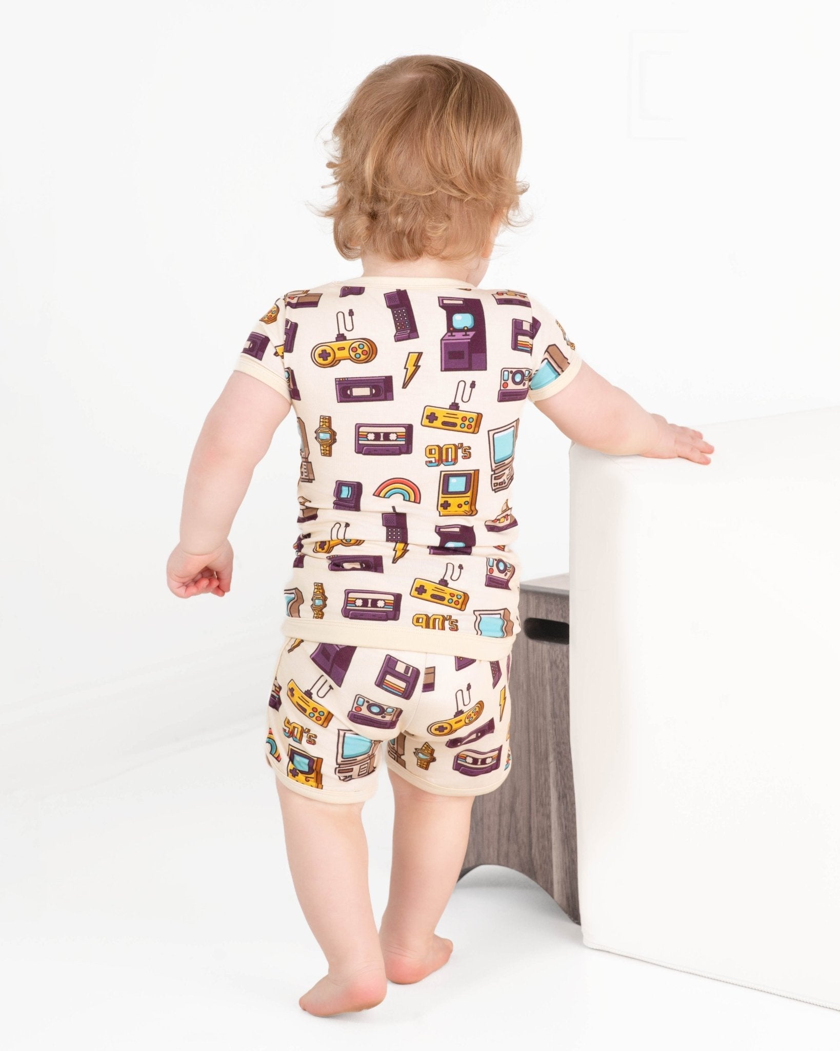90's Retro Short Pajama Set