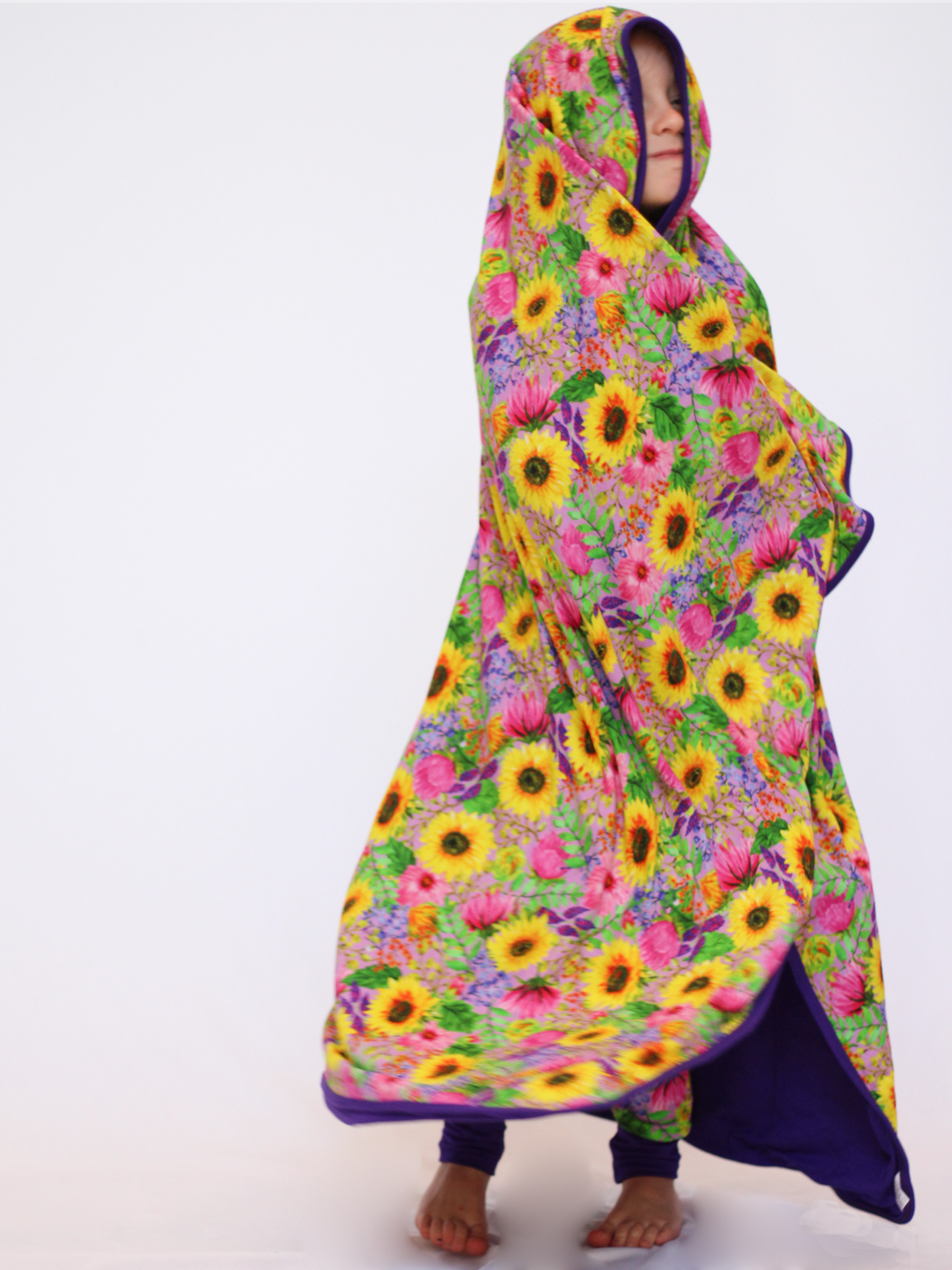 90s Floral Double-sided Blankie