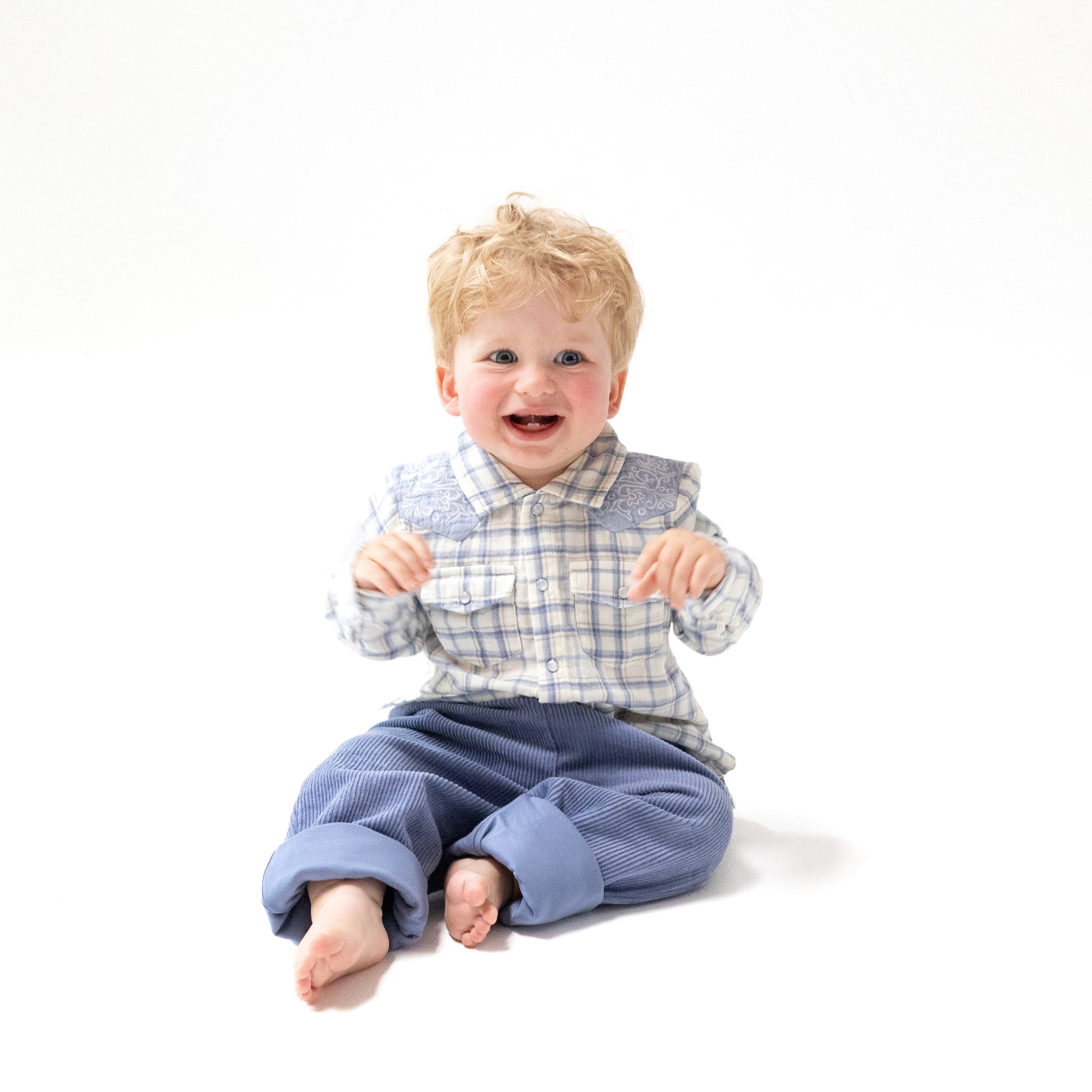 Long Sleeve Western Pearl Snap Shirt