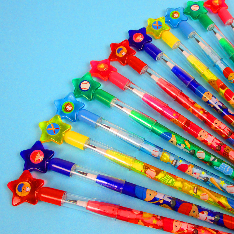 Baseball Multi Point Pencils