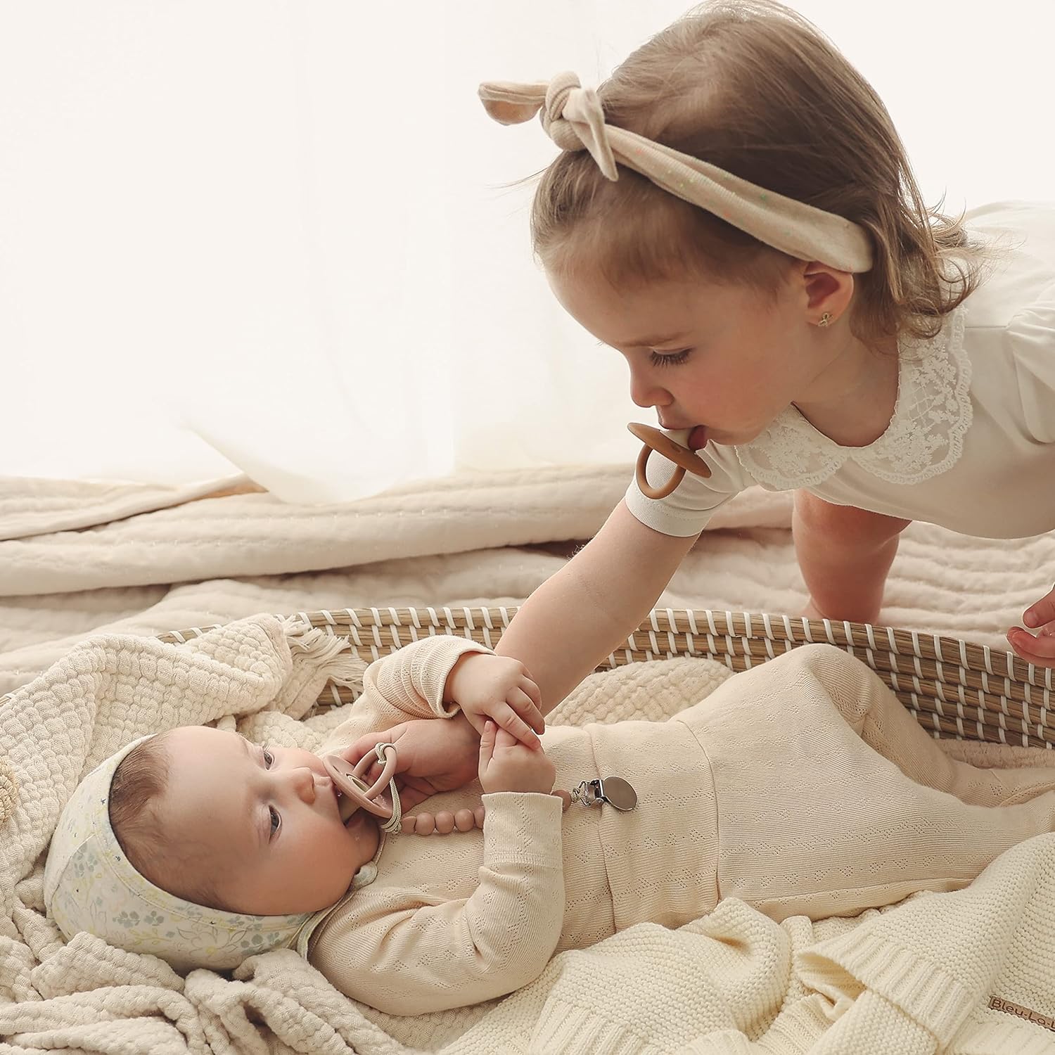 Gift Set - Lulababe Pacifier, Clip, And Case Gift Set