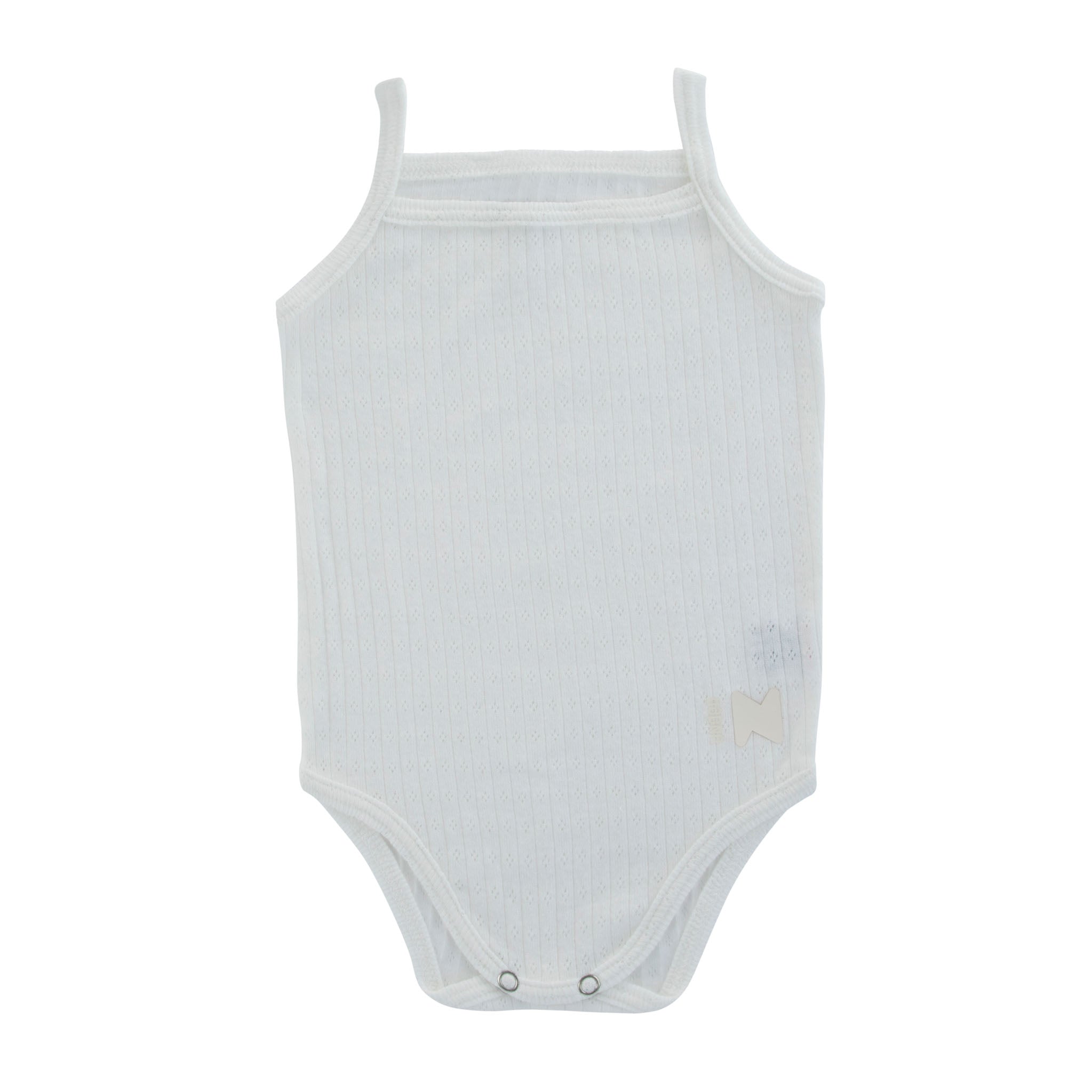 Pointelle Natural Boy + White (three Pack)
